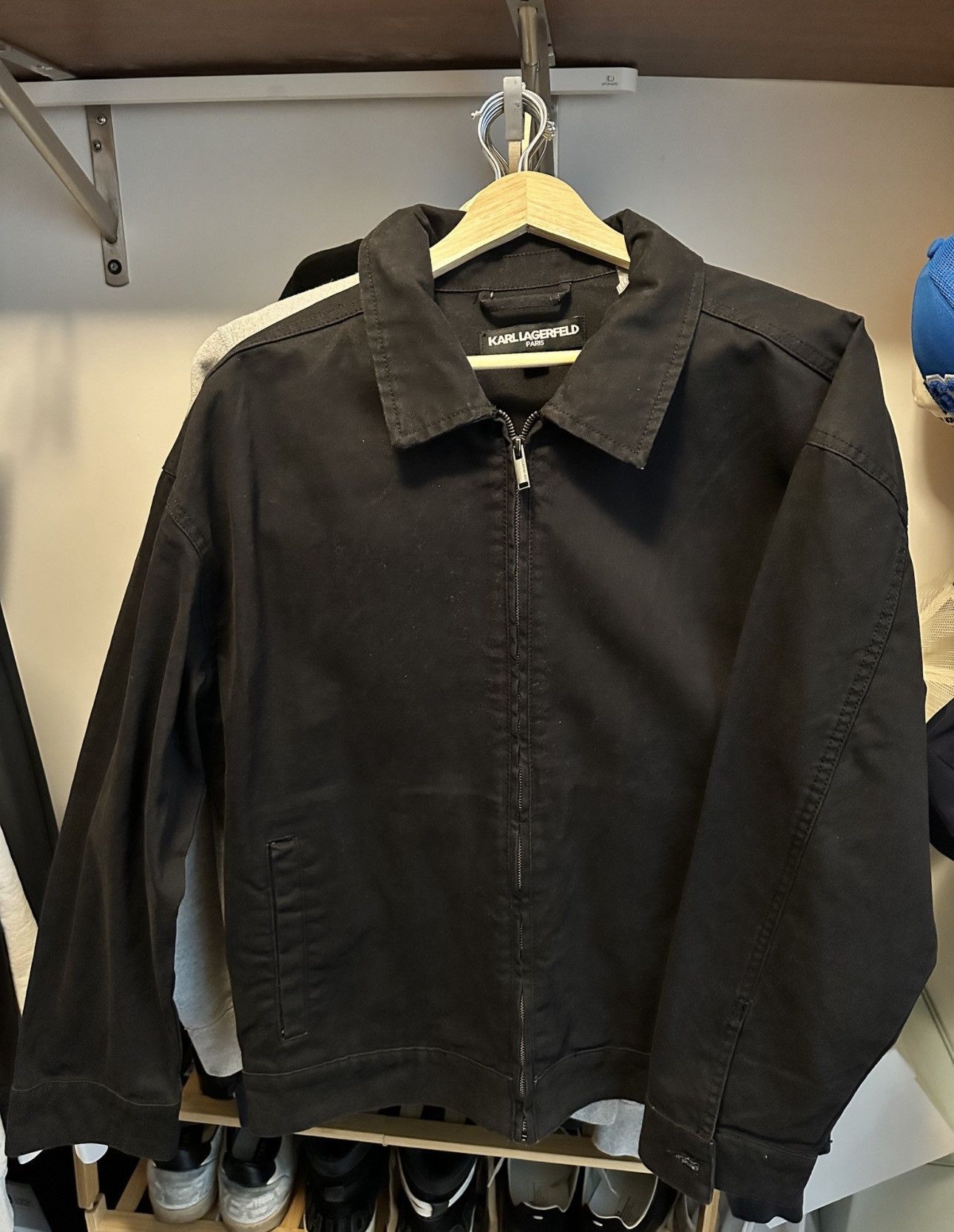 Karl Lagerfeld Karl Lagerfeld - Denim Workwear Jacket Size US S / EU 44-46 / 1 - 1 Thumbnail