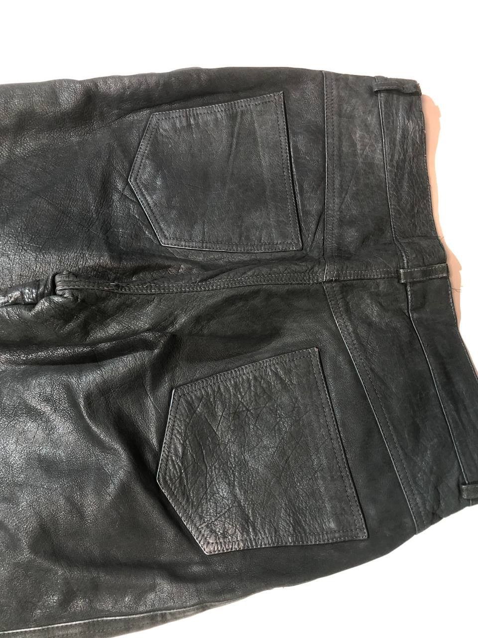 Vintage John F Gee. Vintage Rare Moto Biker Leather Pants Size US 34 / EU 50 - 9 Thumbnail