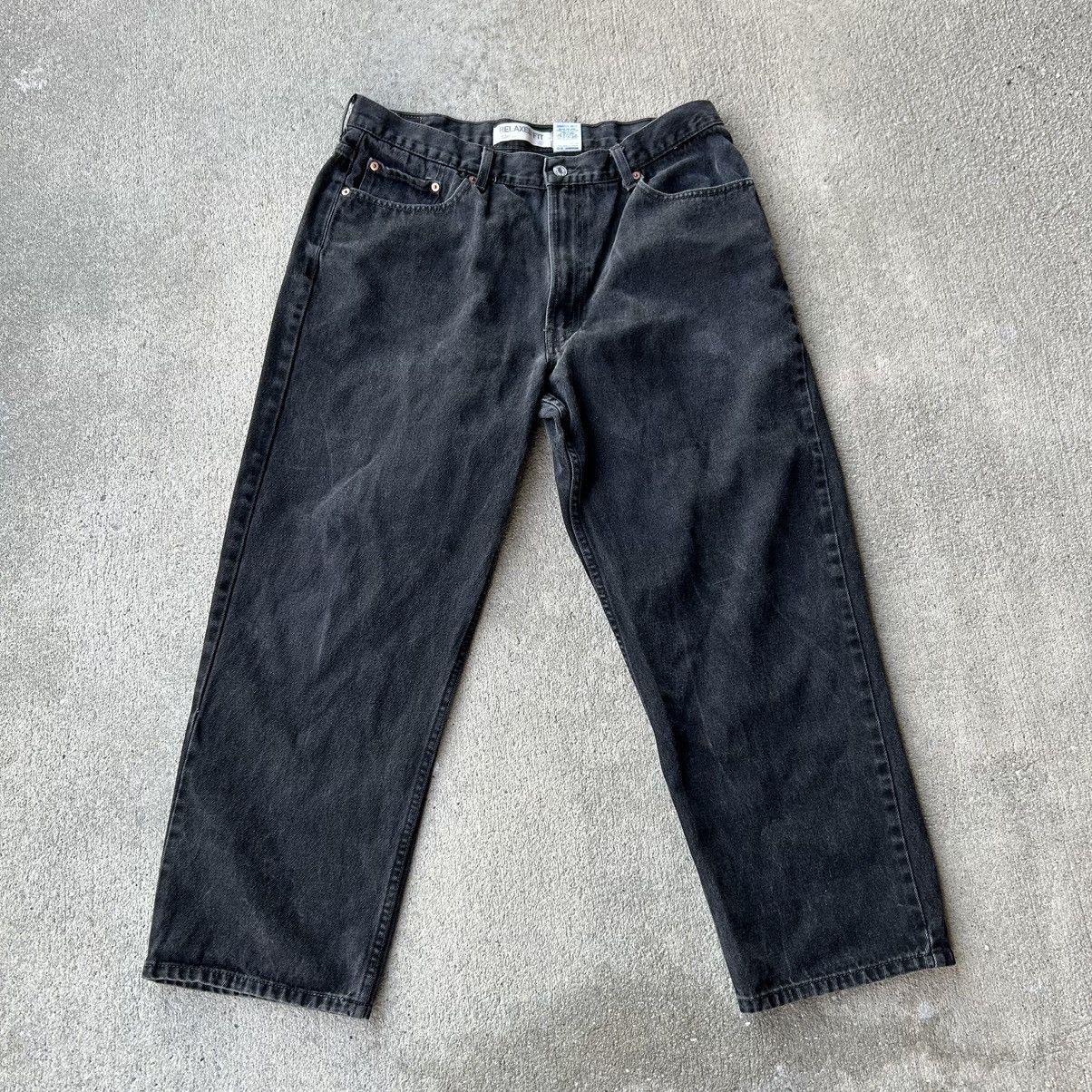 Levi's × Vintage 2006 Levi’s 550 baggy style black denim Size US 38 / EU 54 - 3 Thumbnail