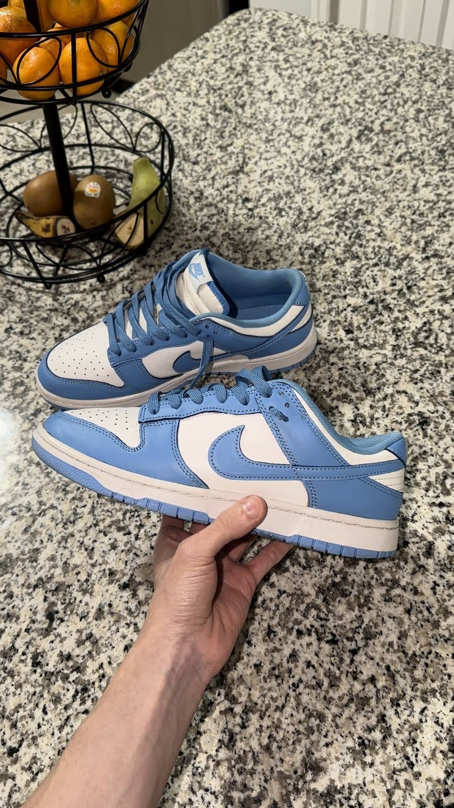 Nike Nike dunk low UNC 2021 Size US 9 / EU 42 - 7 Thumbnail