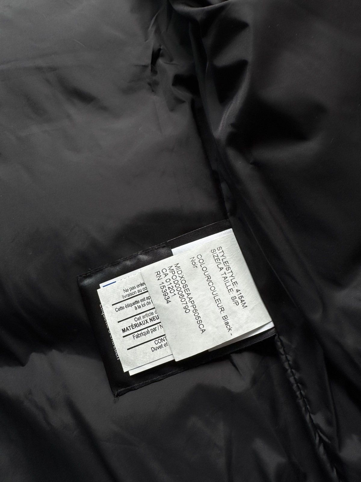 Canada Goose Canada Goose Black Noir Puffer Down Vest Jacket Mens S Size Size US S / EU 44-46 / 1 - 5 Thumbnail