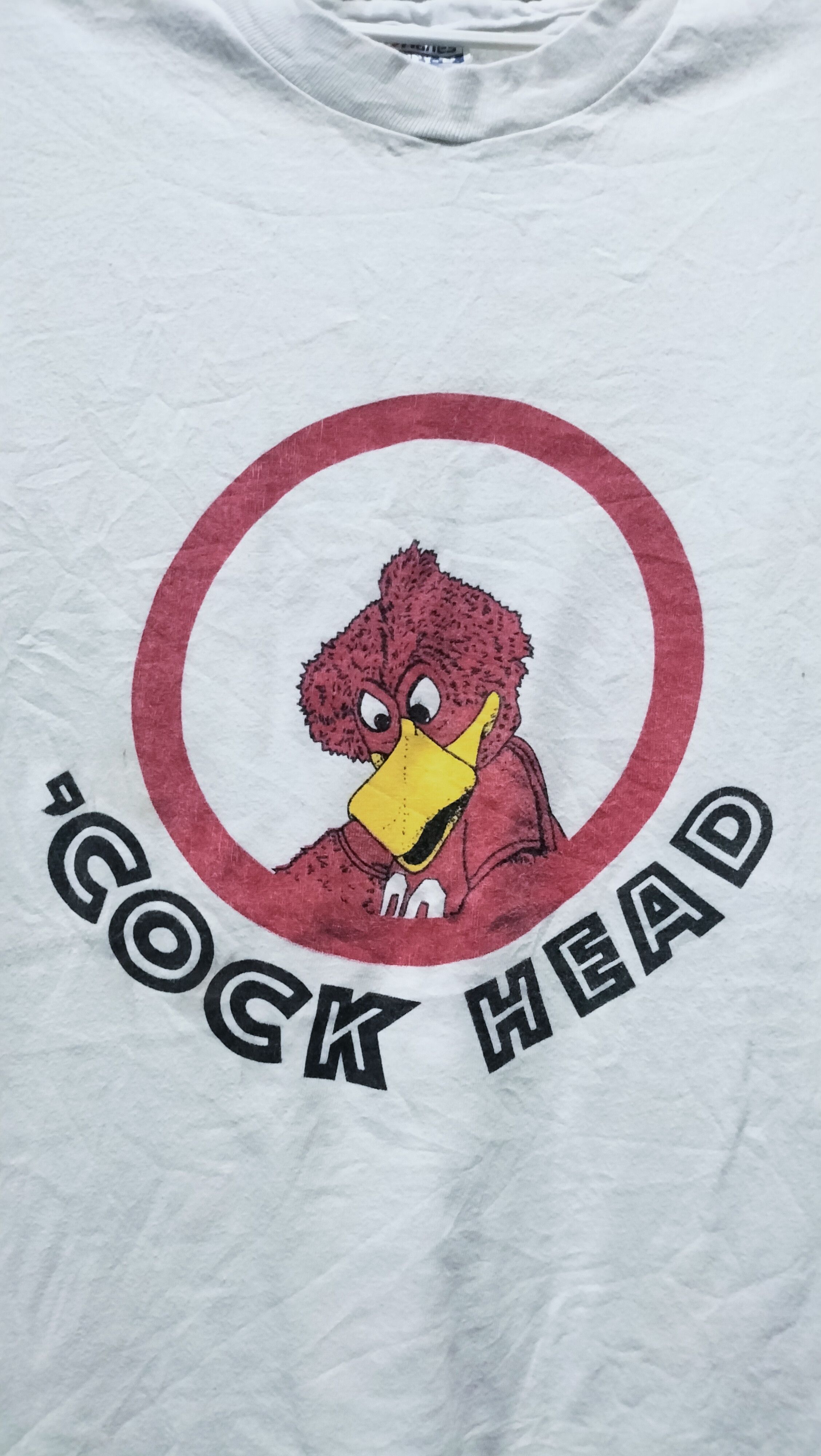 Vintage Vintage 80s Cock Head Funny Animation Cartoon Size US L / EU 52-54 / 3 - 5 Thumbnail