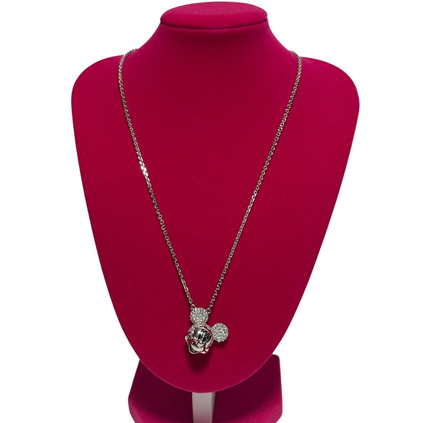 Swarovski Swarovski Disney Mickey Mouse Necklace and Matching Earrings Size ONE SIZE - 8 Thumbnail