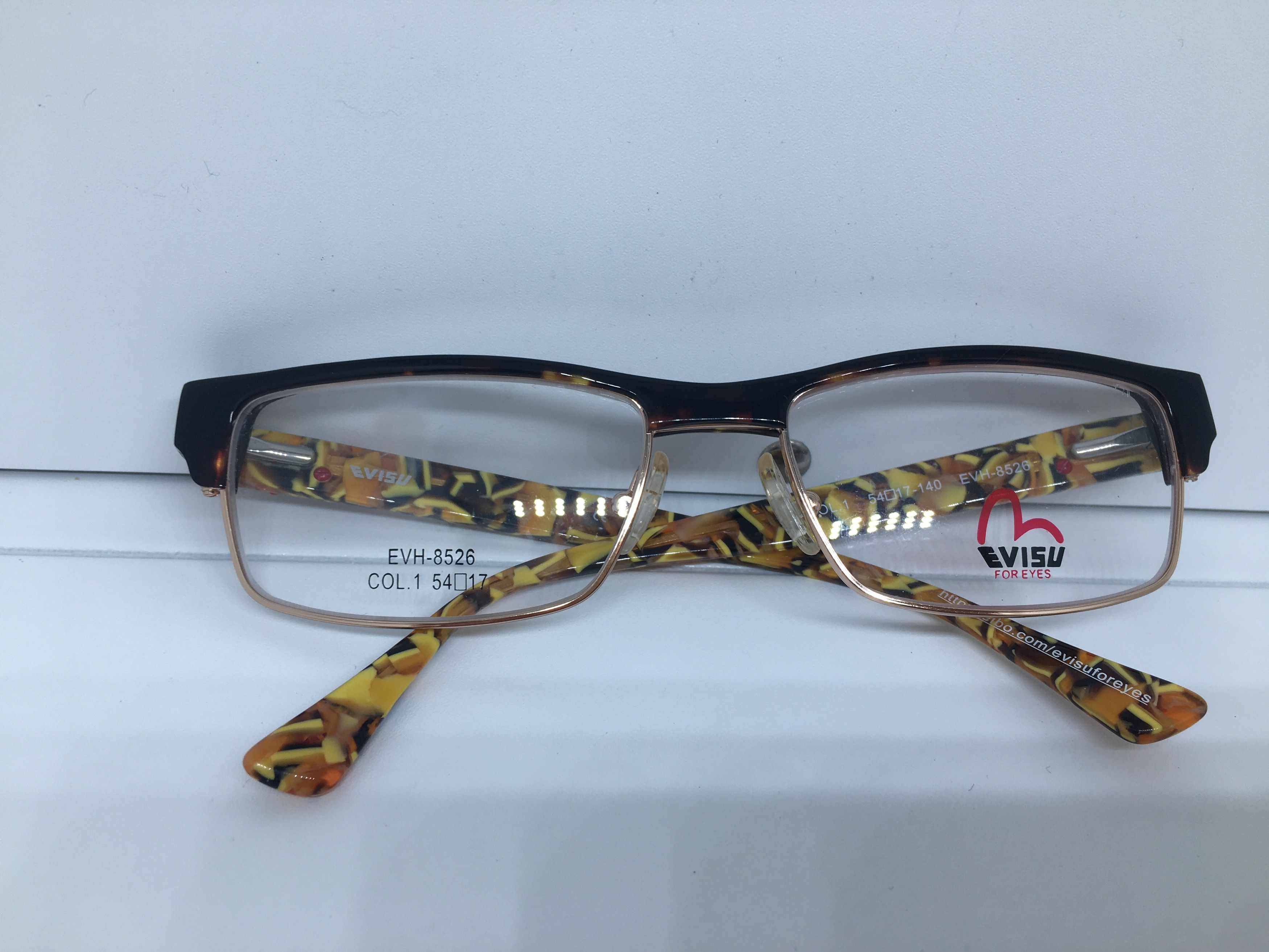 Evisu Evisu EVH-8526 Malcolm Eyeglasses Frame Size ONE SIZE - 8 Thumbnail