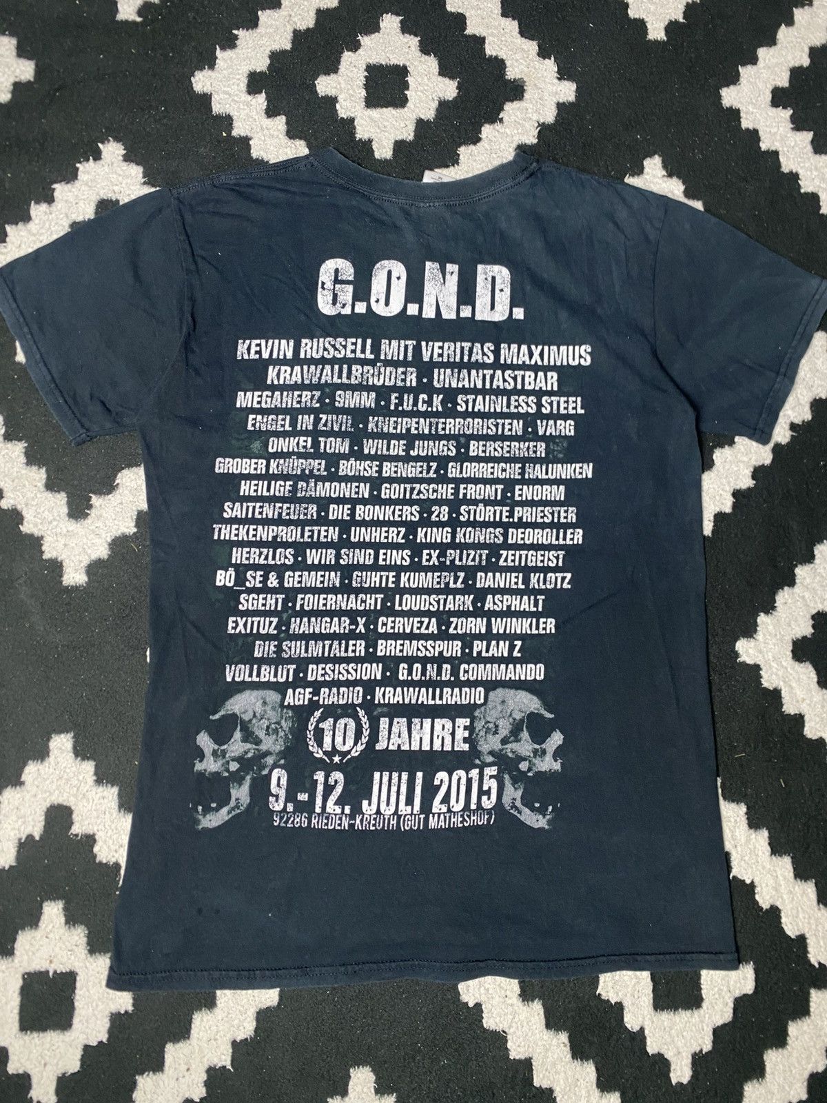 Other GOND shirt vintage band 2015 Böhse Onkelz Size US M / EU 48-50 / 2 - 2 Thumbnail