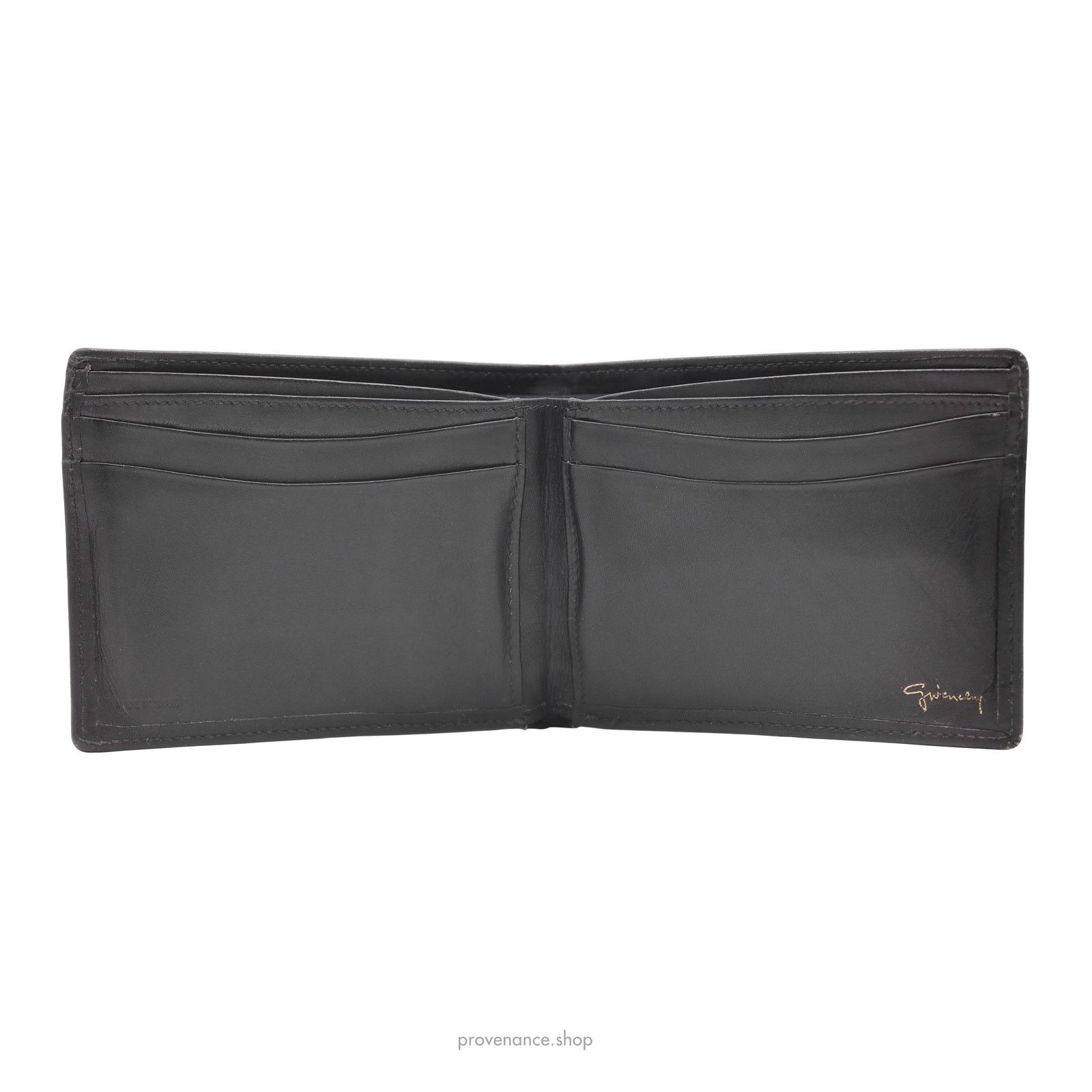 Givenchy 🔴 Givenchy Bifold Wallet - Black Leather Size ONE SIZE - 5 Thumbnail