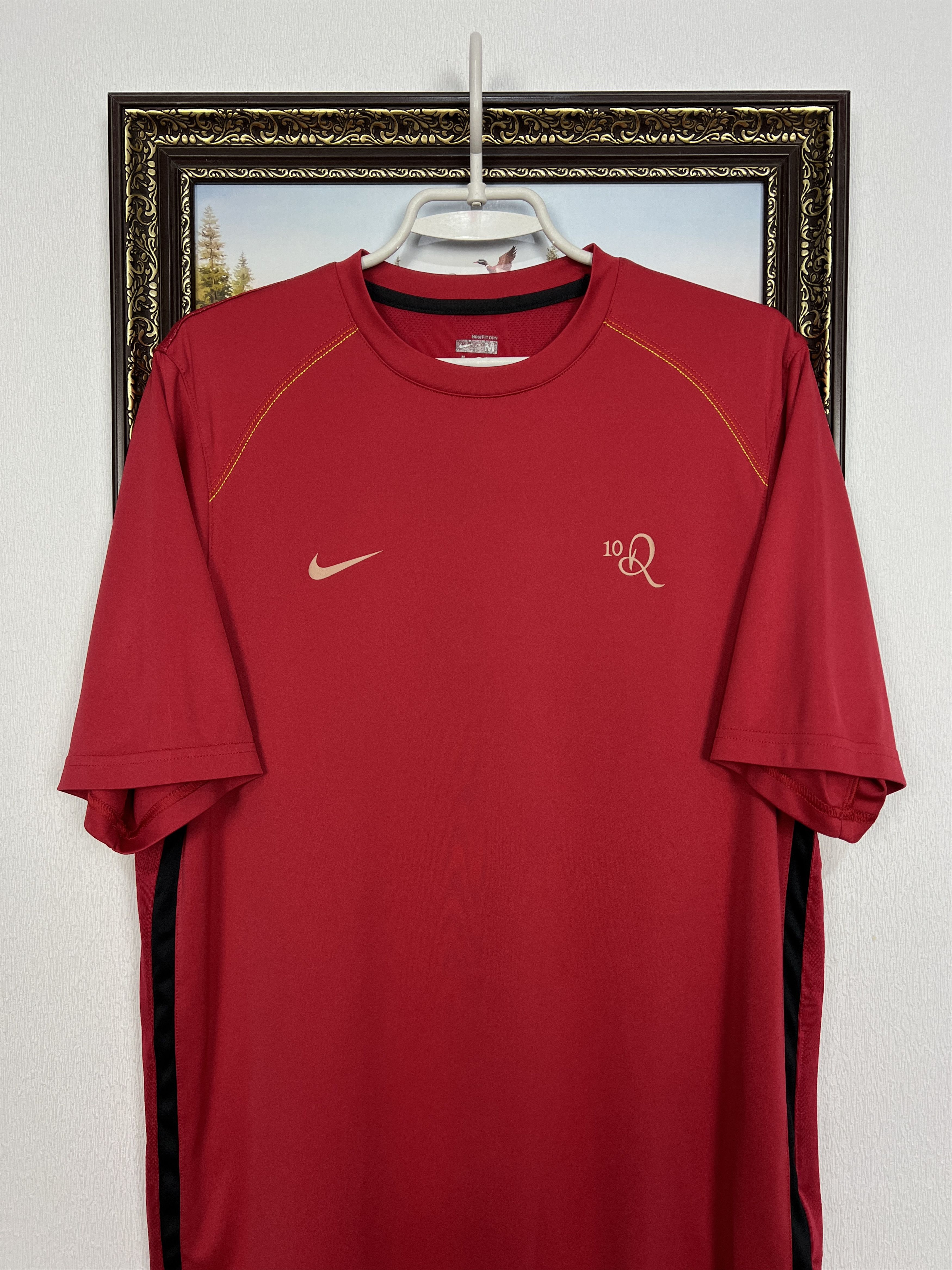 Nike Vintage R10 Ronaldinho Football Shirt Soccer Jersey Trikot Size US M / EU 48-50 / 2 - 2 Thumbnail