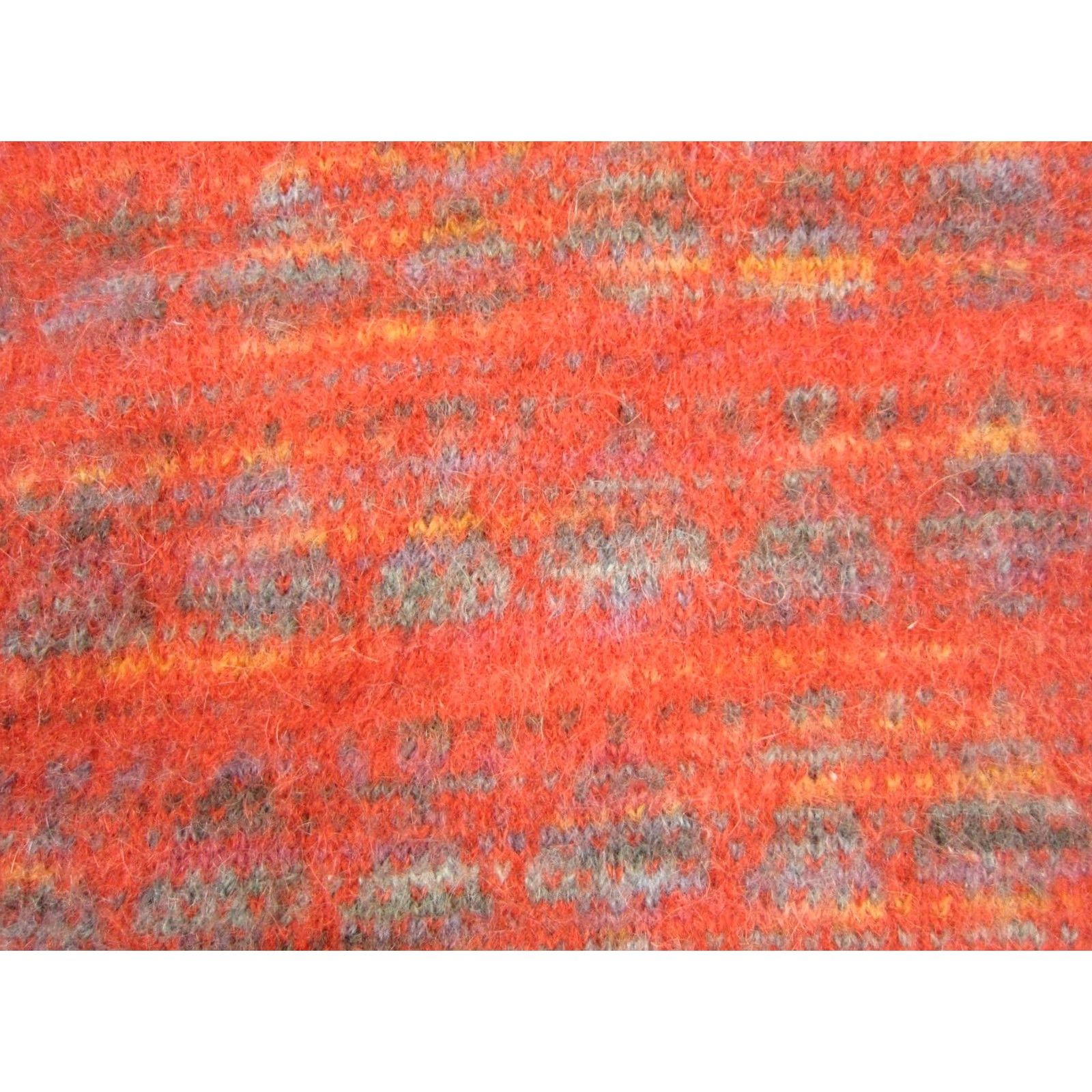 Vintage VINTAGE Little Wool Co Sweater Womens Small Red Striped Knit Pullover 70s Size S / US 4 / IT 40 - 3 Thumbnail