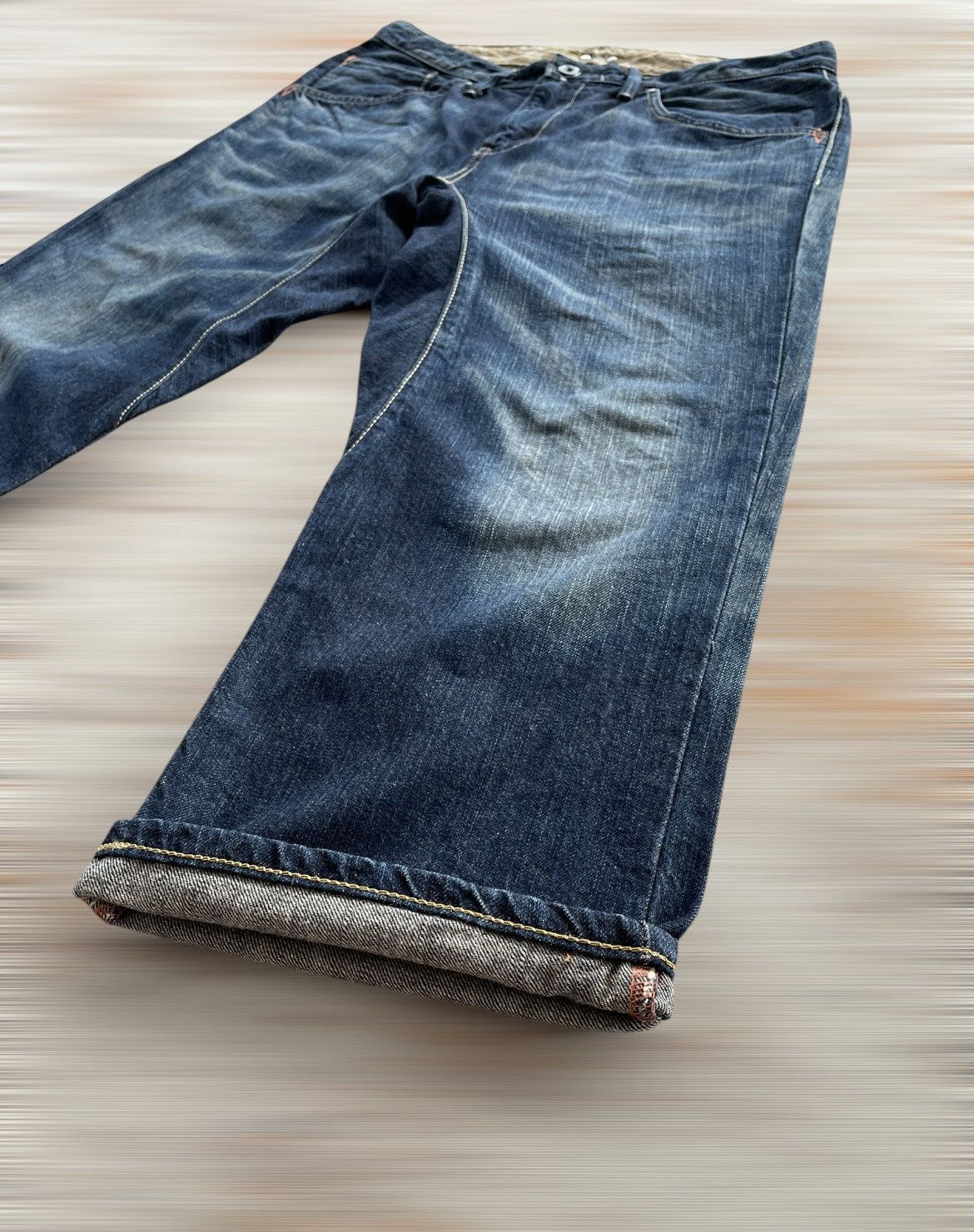 Edwin × If Six Was Nine × Japanese Brand EDWIN E-FUNCTION THREE QUARTER JEANS Size US 33 - 6 Thumbnail