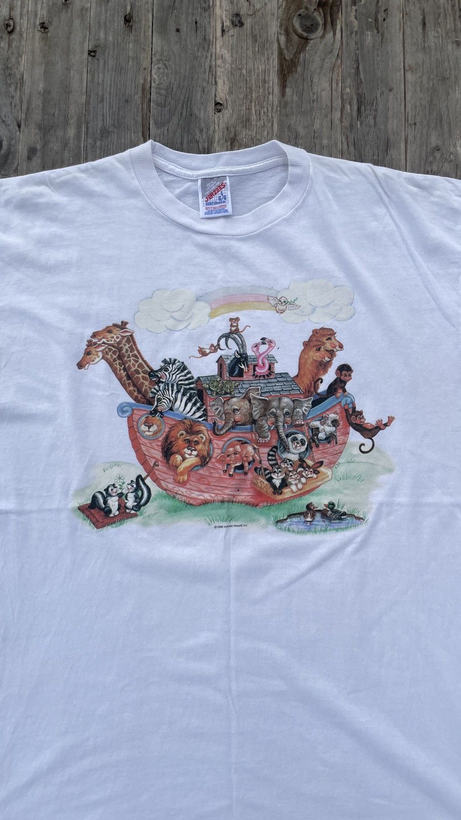 Vintage Vintage 90s Noah Art Tee Size US L / EU 52-54 / 3 - 4 Thumbnail