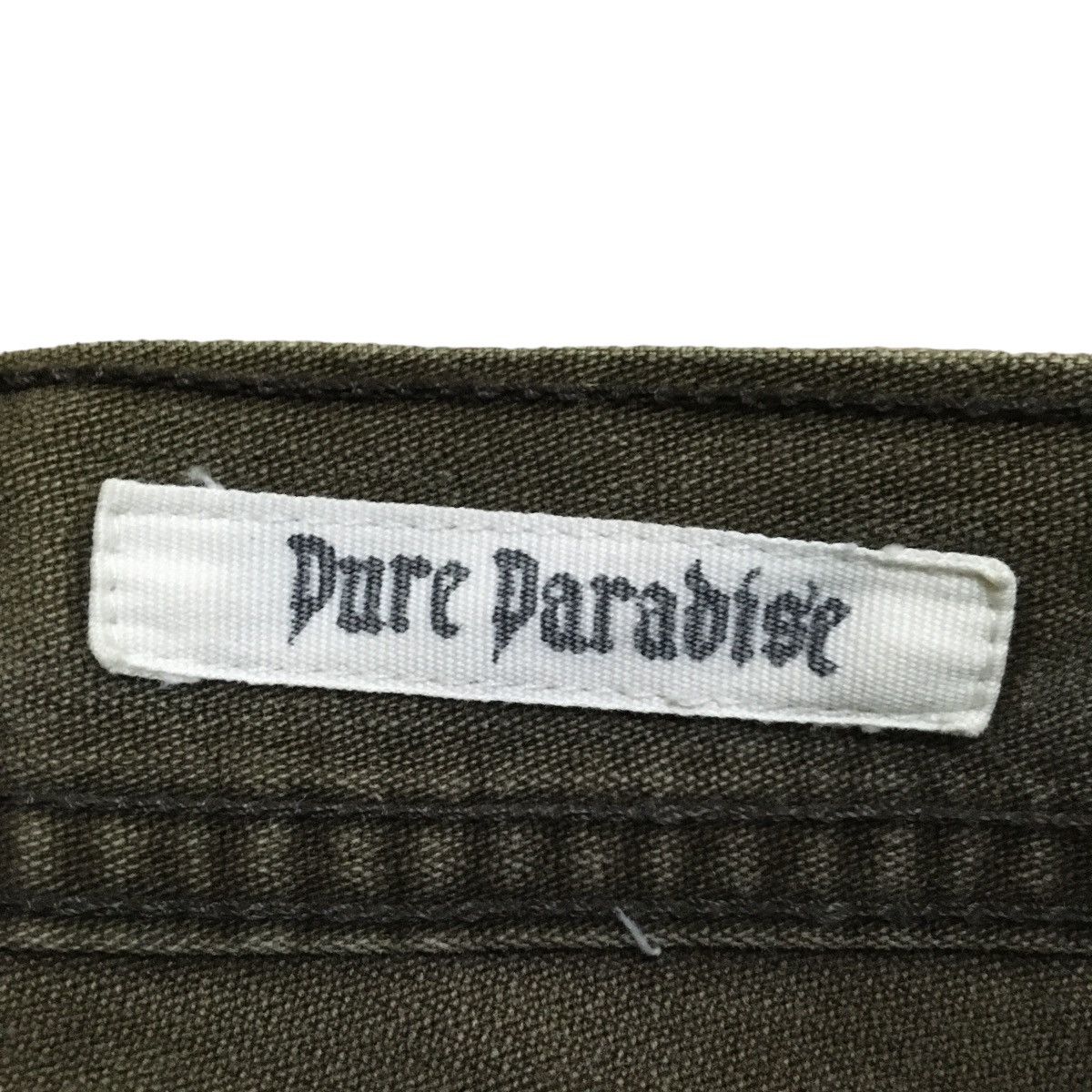 If Six Was Nine Rare Design Vintage Brand Pure Paradise Bondage Jeans 1990s Size US 31 - 9 Thumbnail