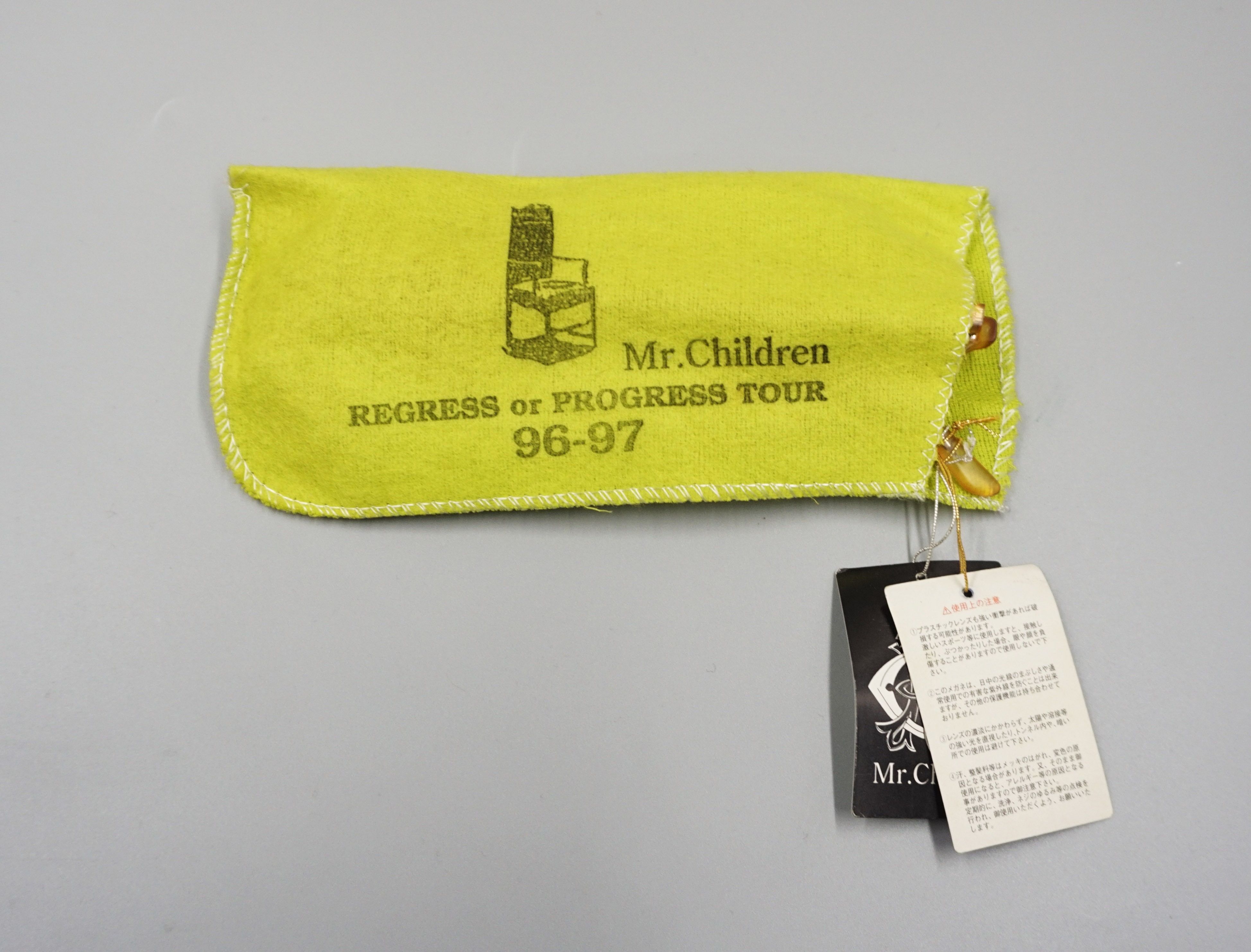 Band Tees × Vintage 90's Mr. Children "Regress or progress Tour" Eyeglass Mech Size ONE SIZE - 1 Thumbnail