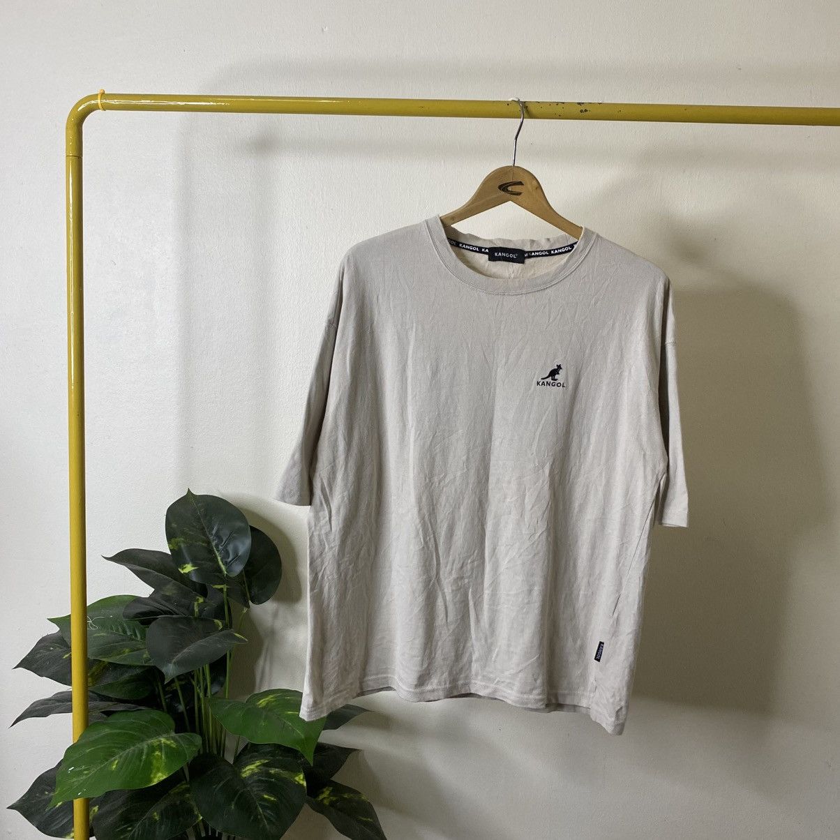 Kangol Y2K Kangol Back Box Logo T Shirt Size US L / EU 52-54 / 3 - 7 Thumbnail