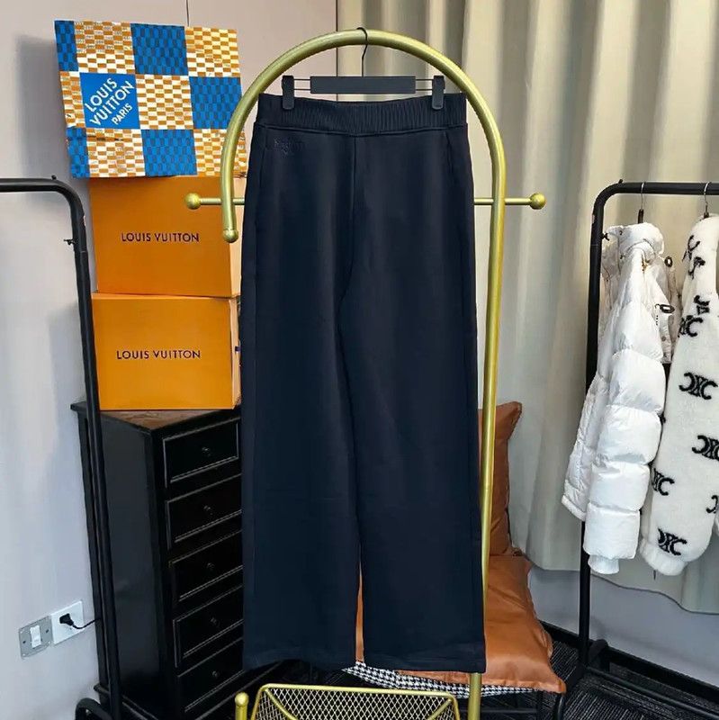 Max Mara MaxMara Cotton Casual Pants in Deep Blue 0089 Size 22" - 1 Thumbnail