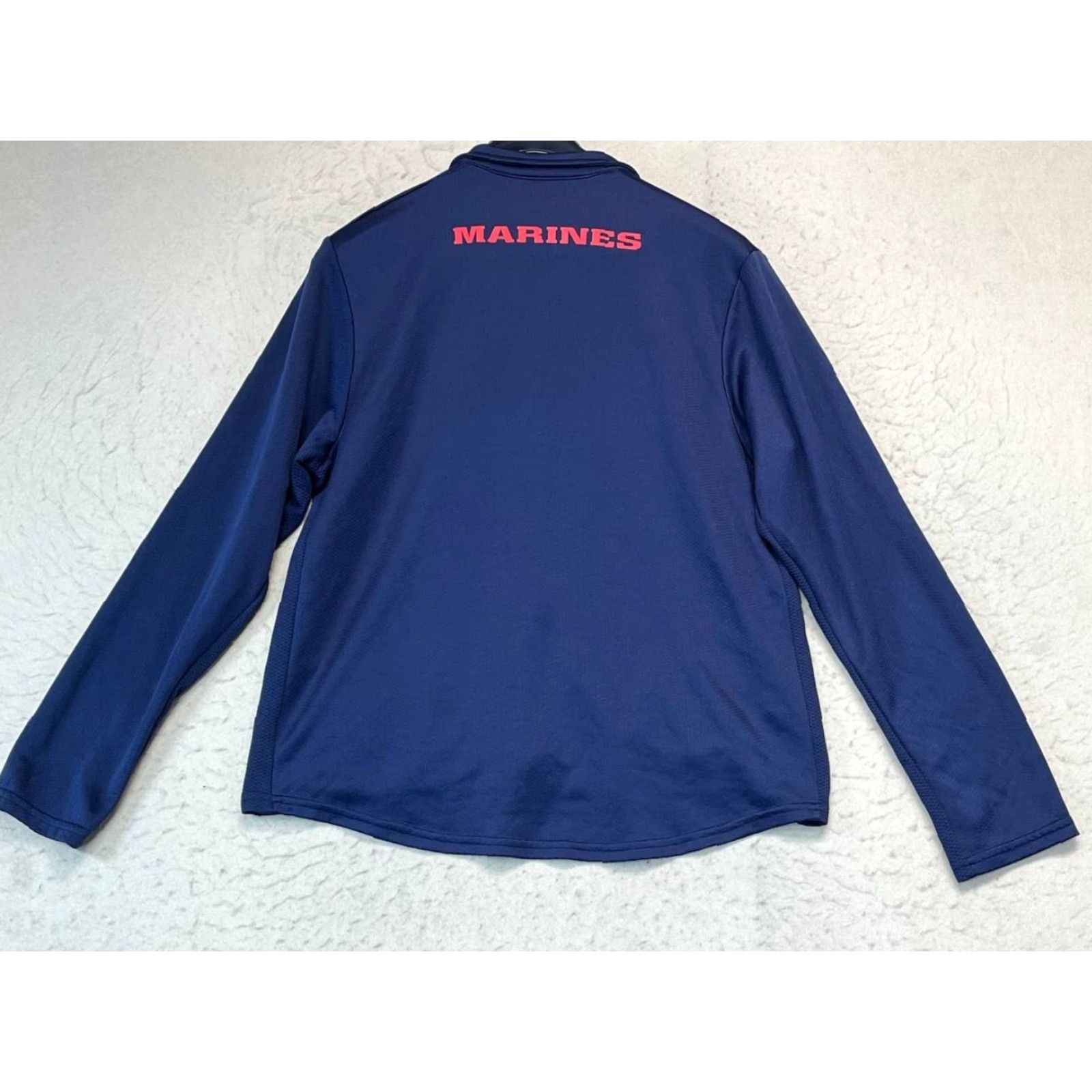 Vintage **The Few The Proud US Marines Blue Zip-Up Long-Sleeve Men's Sweatshirt** User: The Few The Proud US Marines Blue Zip-Up Long-Sleeve Men's Sweatshirt Size US M / EU 48-50 / 2 - 2 Thumbnail