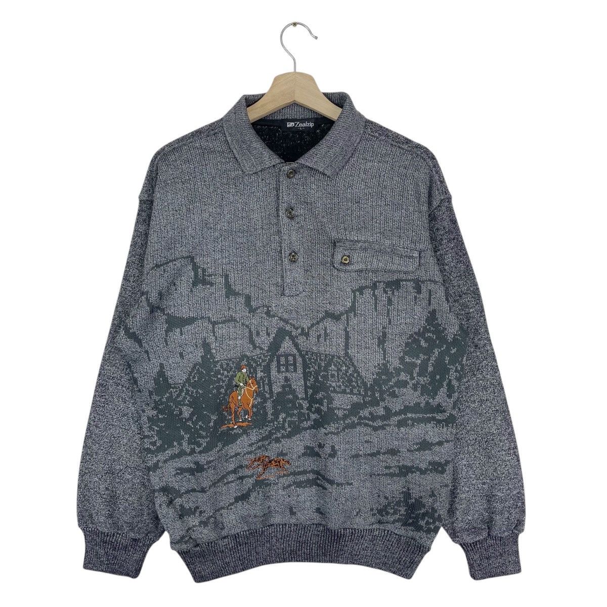 Art Knitted Sweater