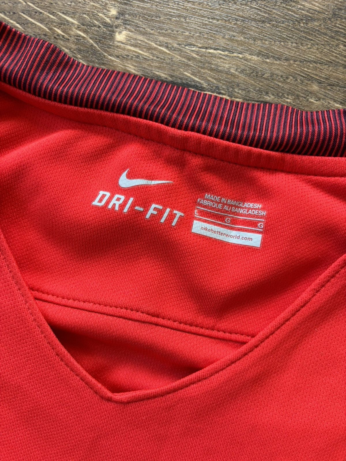 Nike England 2016-2017 Away Shirt Football Soccer Jersey NIKE sz Size US L / EU 52-54 / 3 - 5 Thumbnail