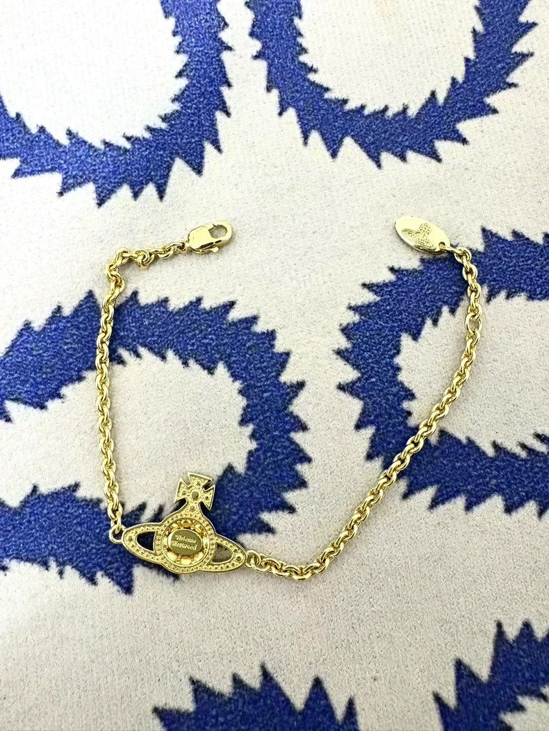 Vivienne Westwood Vivienne Westwood Mid-old white enamel clay star bracelet Size ONE SIZE - 4 Thumbnail