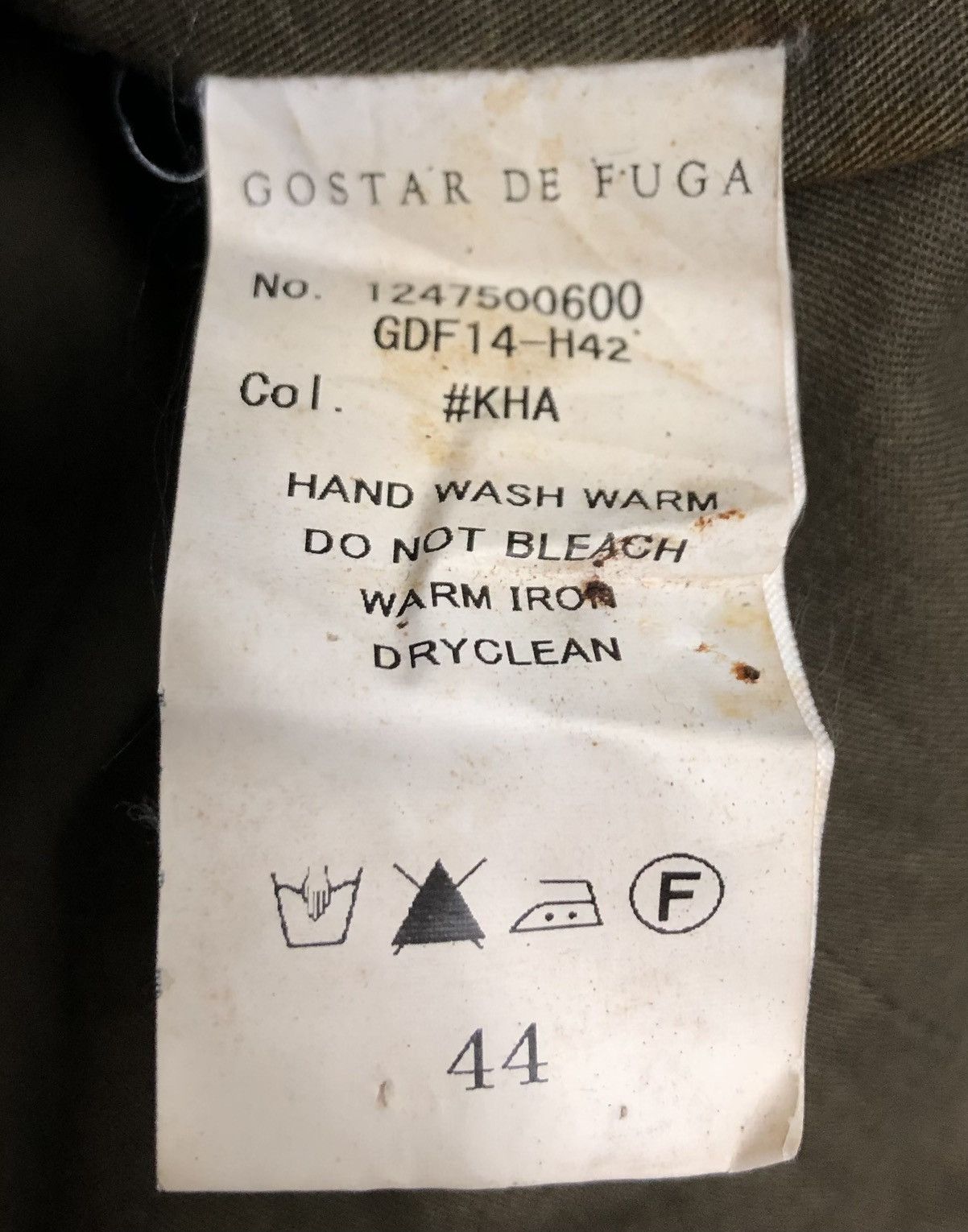 GOSTAR DE FUGA Vintage Gostar De Fuga Jacket Size US M / EU 48-50 / 2 - 17 Thumbnail