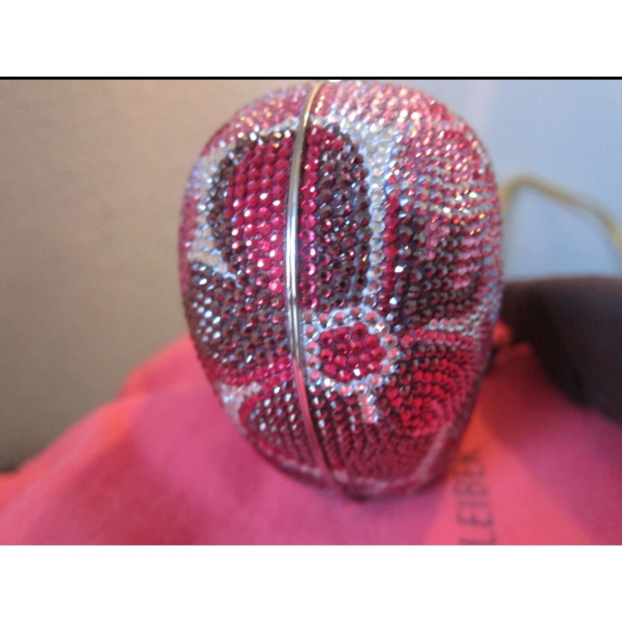 Judith Leiber Judith Leiber Heart shaped crystal petit clutch bag Size ONE SIZE - 12 Thumbnail