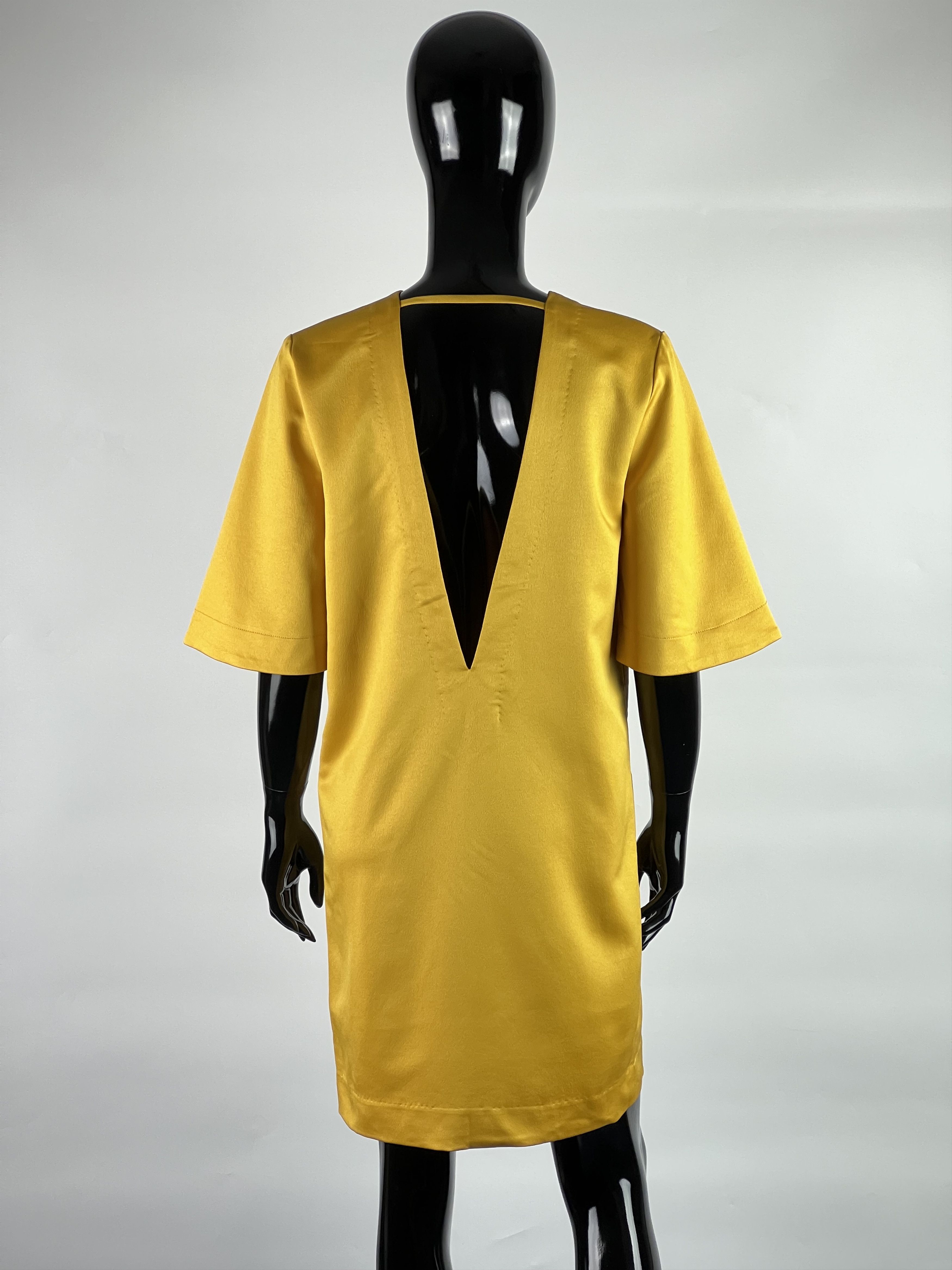 Solace London Solace London Yellow Kimi Mini Dress Size US6 Size M / US 6-8 / IT 42-44 - 3 Thumbnail