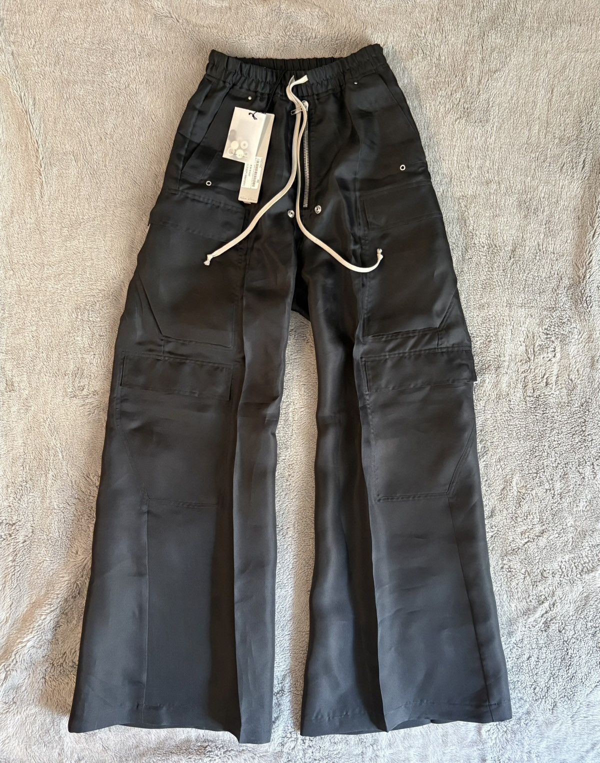Rick Owens Rick owens bela cargo jumbo size 52 black edfu ss23