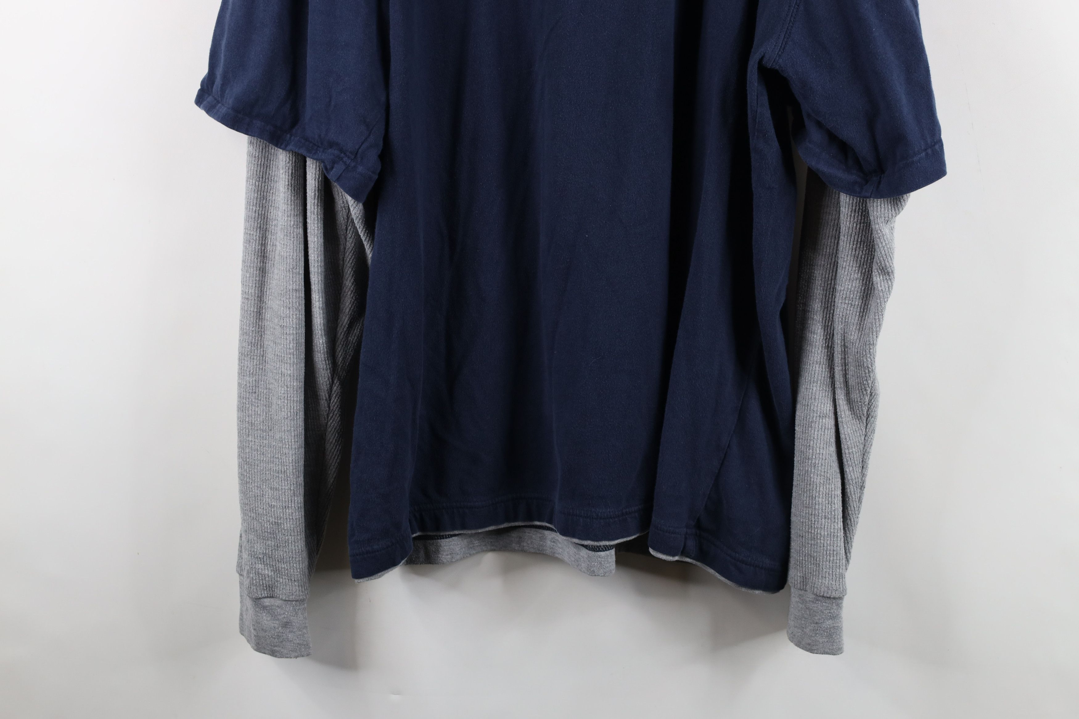 Vintage Vintage University of Michigan Layered Long Sleeve T-Shirt Size US XXL / EU 58 / 5 - 14 Thumbnail