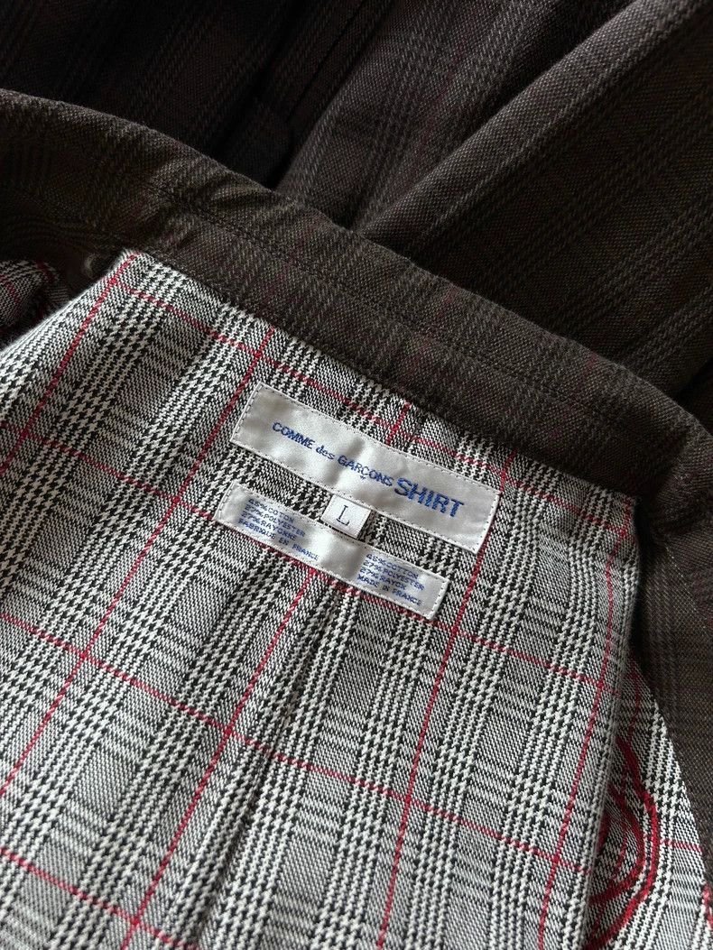 Comme des Garcons Vintage Comme des Garçons Checkered Blazer-2505 Size US L / EU 52-54 / 3 - 3 Thumbnail