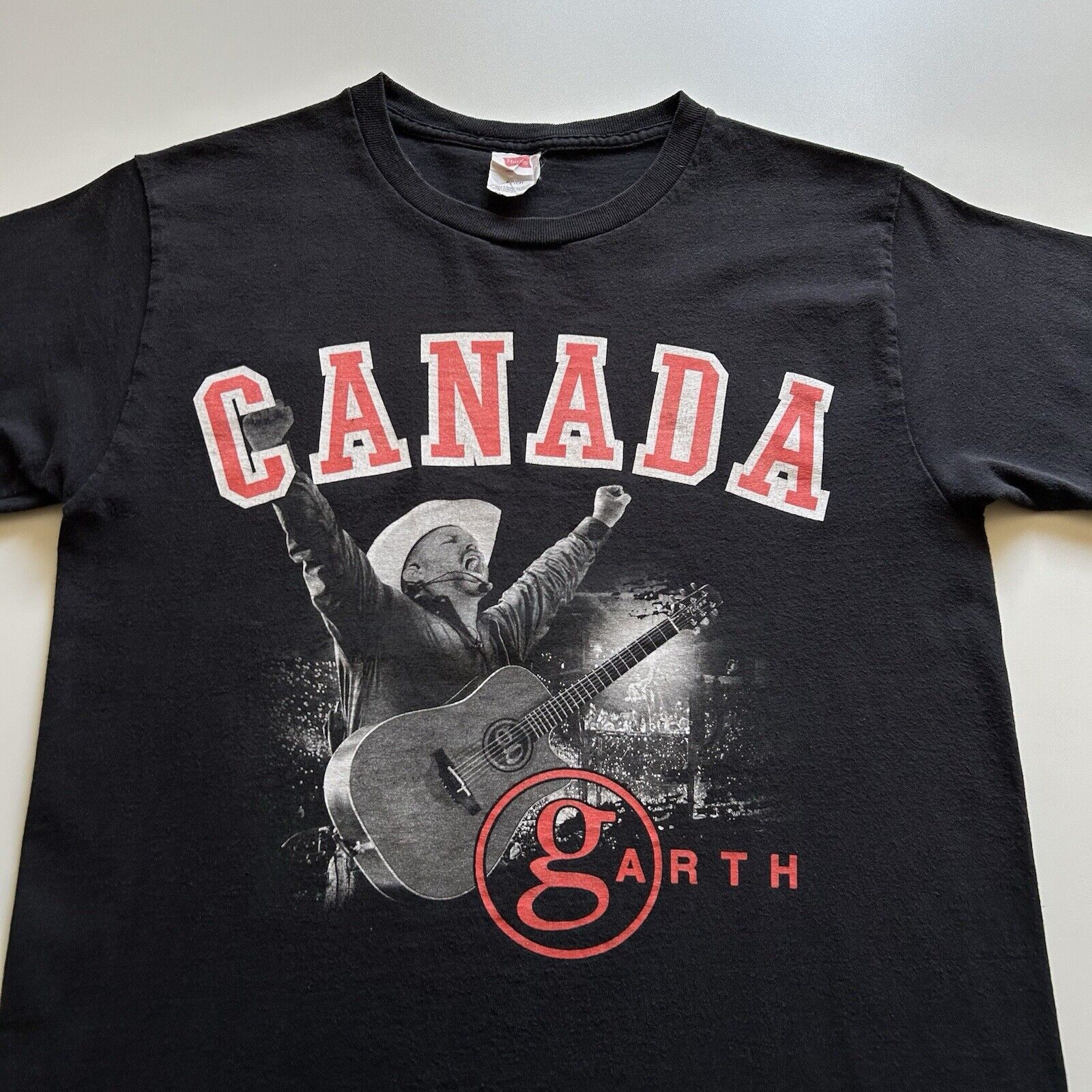 Band Tees Vintage Y2K Garth Brooks Canada Tour T Shirt Small Black Size US S / EU 44-46 / 1 - 2 Thumbnail