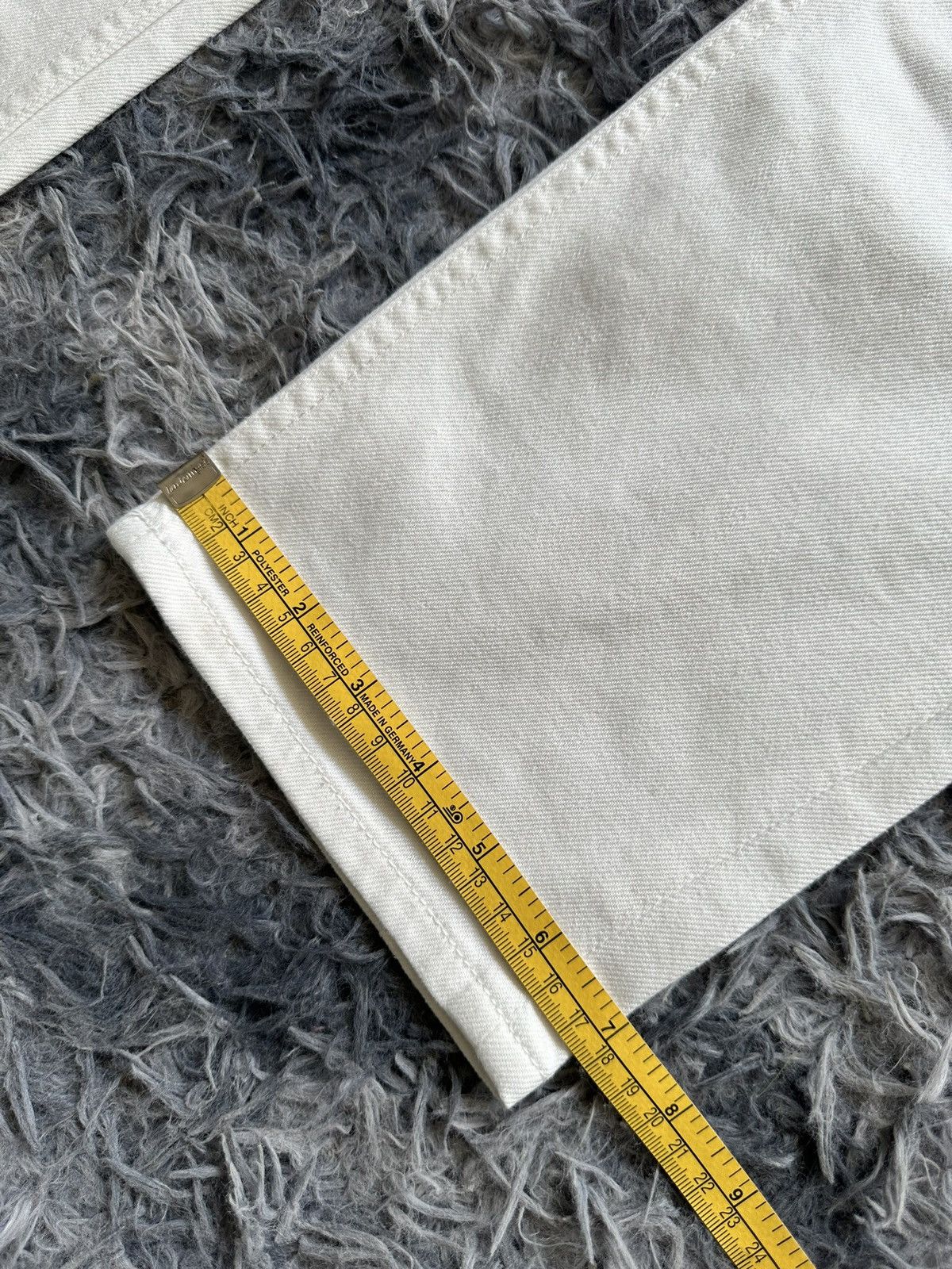 Uru 13FW URU - White denim jeans Size US 33 - 17 Thumbnail