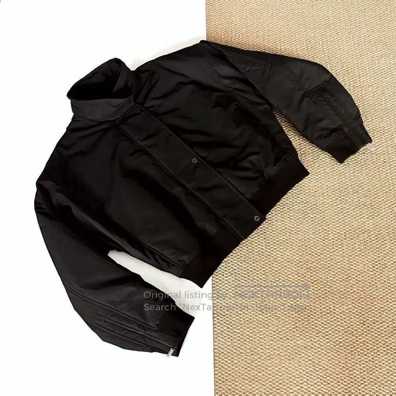 Hermes Hermes Black Pilot Jacket Size S / US 4 / IT 40 - 1 Thumbnail