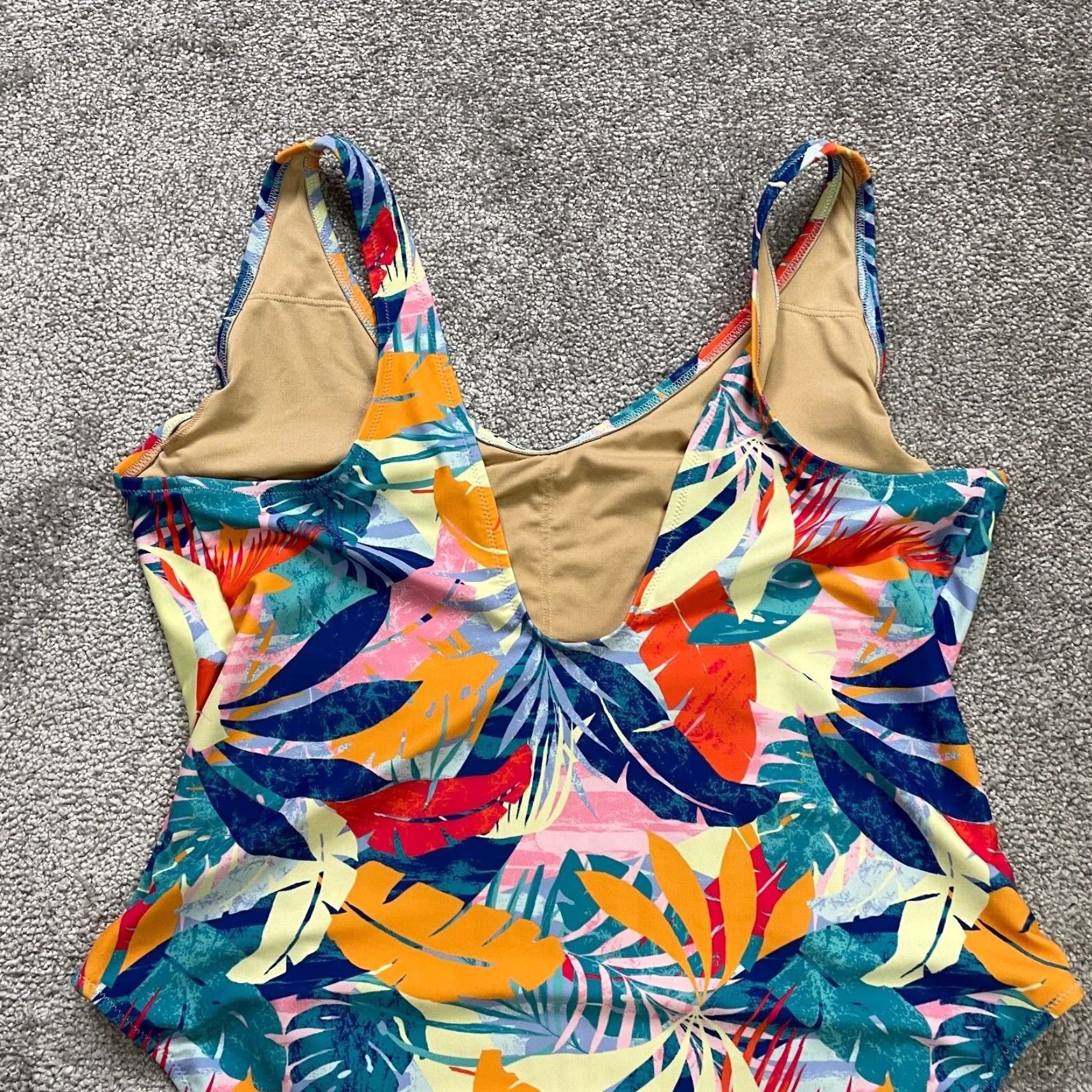 Old Navy Old Navy Swimsuit Womens 2XL Multicolor Floral One Piece Bathing Suit Tropical Size XXL / US 16-18 / IT 52-54 - 3 Thumbnail