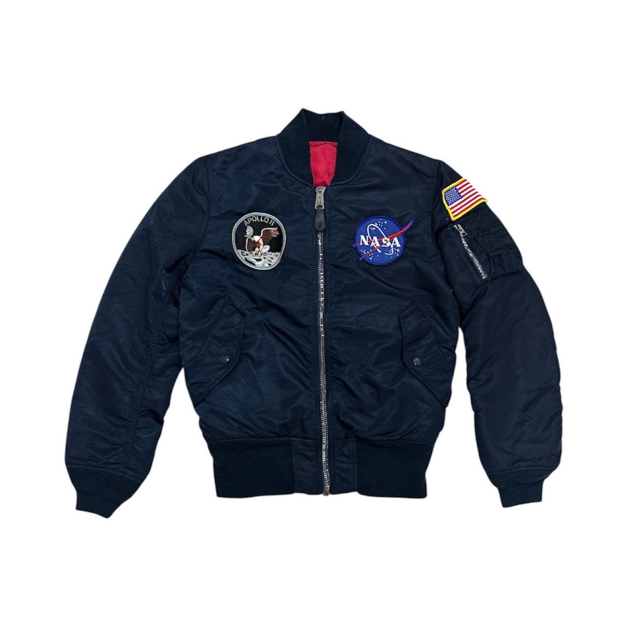 Alpha Industries Alpha Industries Ma-1 Flight Jacket Apollo NASA USA Design Size US S / EU 44-46 / 1 - 2 Thumbnail