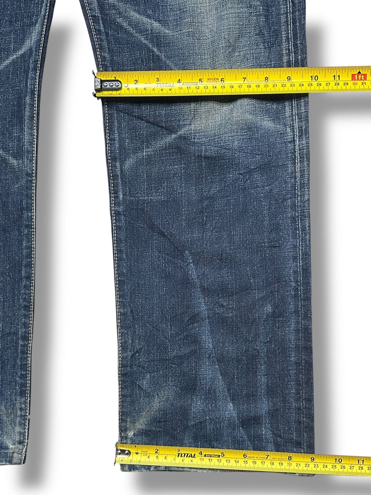 Edwin Edwin 505Z Vtg Selvage Denim Japan Jeans Straight and Faded Size US 32 / EU 48 - 23 Thumbnail