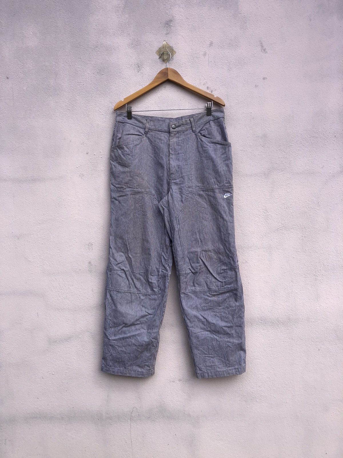Nike Nike Air Sole Stripe Jail Hickory NAS Pants Size US 32 / EU 48 - 1 Thumbnail