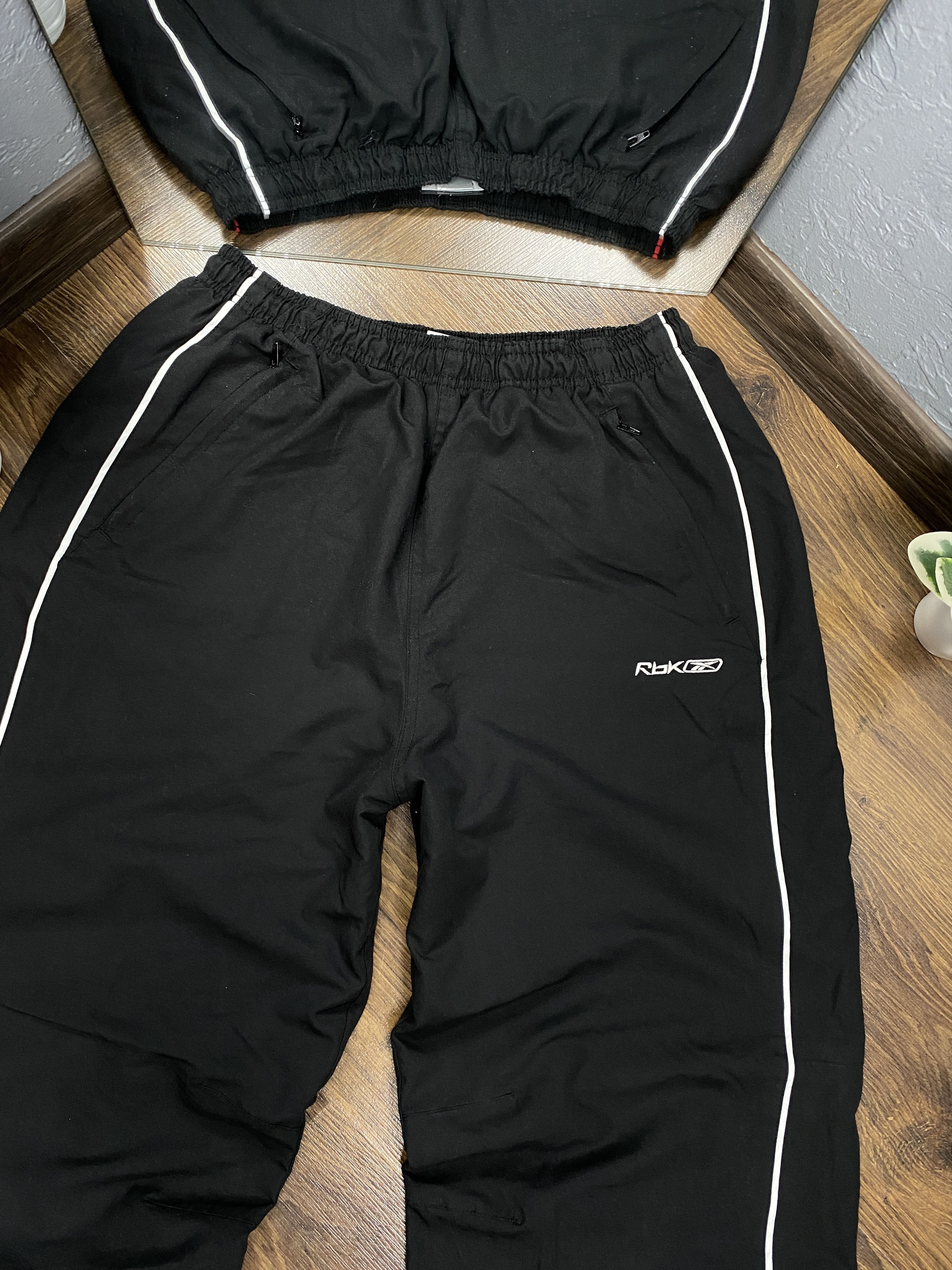 Reebok × Vintage Reebok vintage baggy parachute nylon track pants y2k Size US 32 / EU 48 - 4 Thumbnail