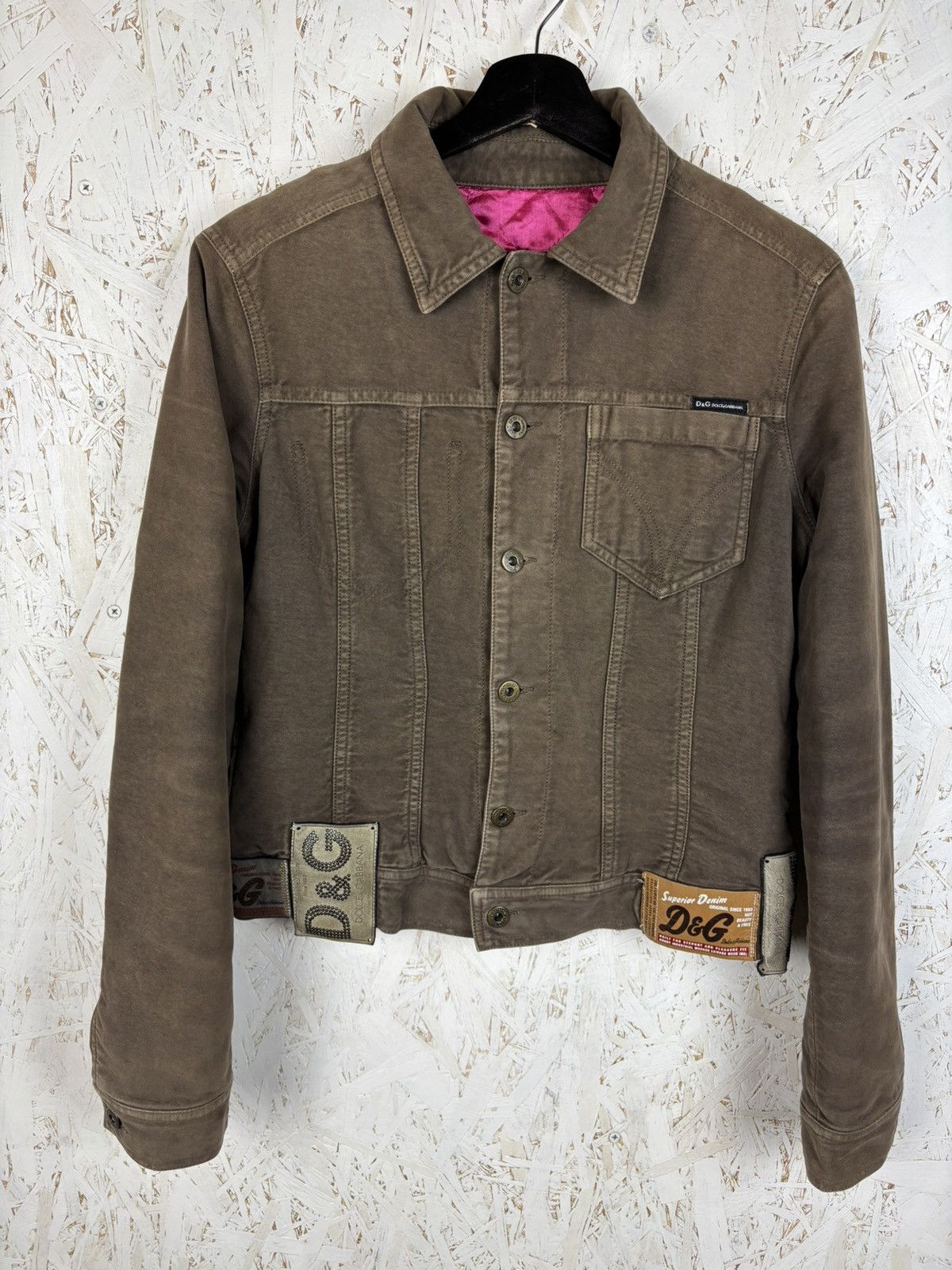 Dolce & Gabbana Dolce & Gabbana Soft Cotton Denim Style Trucker Jacket S/M Size M / US 6-8 / IT 42-44 - 1 Thumbnail