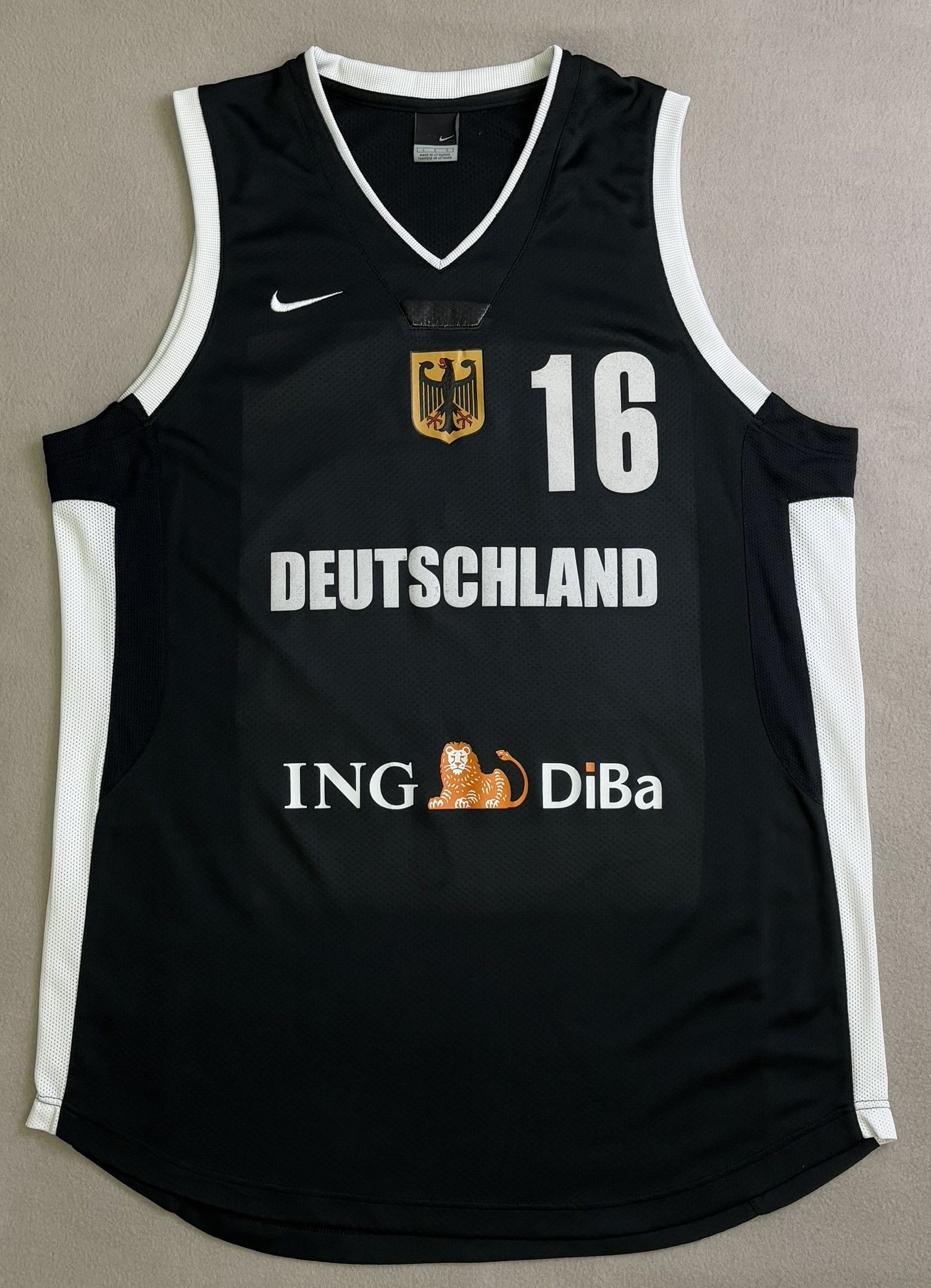 Nike Basketball Jersey Germany #16 Nike Size L Size US L / EU 52-54 / 3 - 5 Thumbnail
