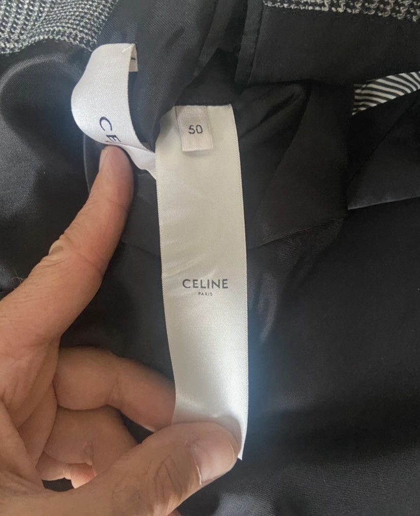 Celine Celine Prince of Wales jacket Size 40R - 6 Thumbnail