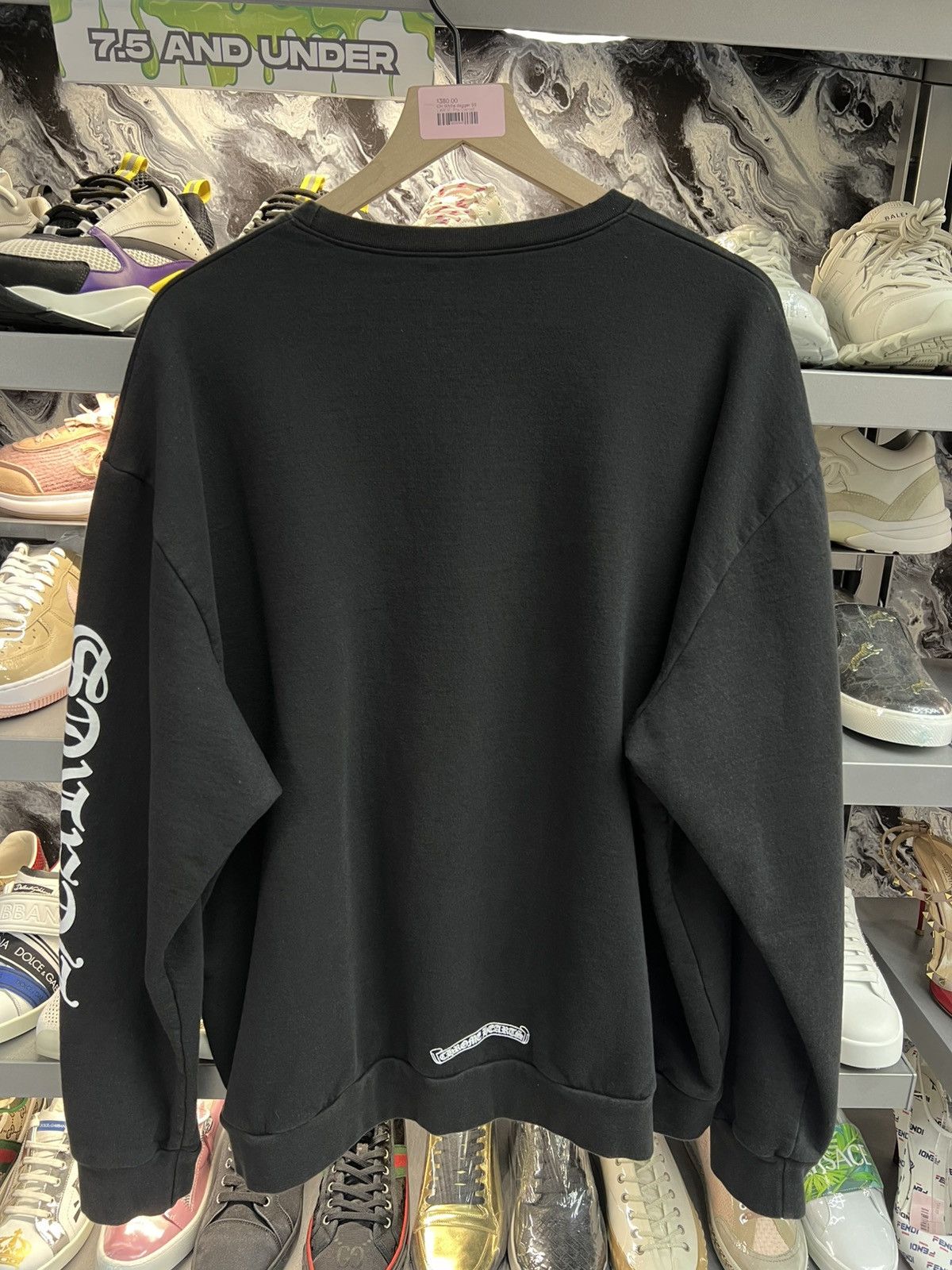 Chrome Hearts Chrome Hearts Neck Logo Crewneck Size US XL / EU 56 / 4 - 2 Thumbnail