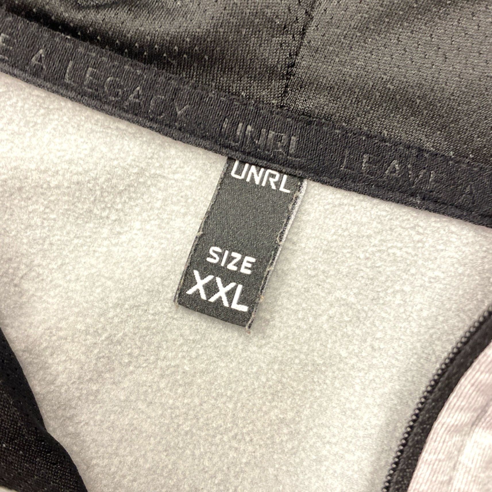 Vintage UNRL Hoodie Quarter Zip Mens XXL Pullover Activewear Tech Grey Size US XXL / EU 58 / 5 - 3 Thumbnail