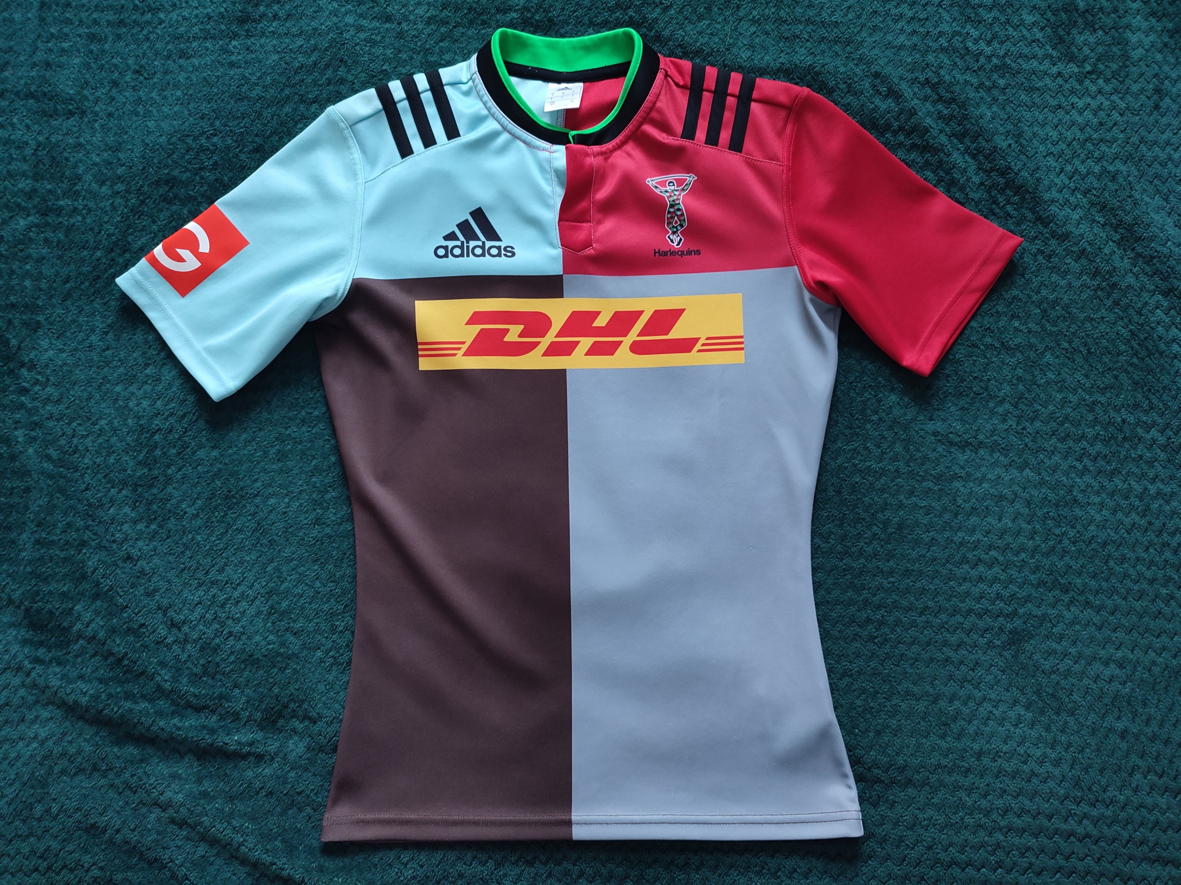 Adidas Harlequins London Rugby 2015/16 Adidas Jersey Shirt Size US S / EU 44-46 / 1 - 3 Thumbnail