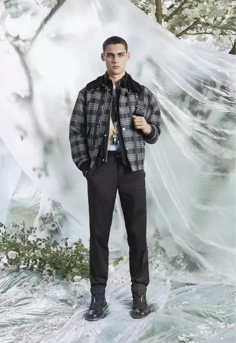 Dior Dior Plaid Teddy Lambskin Jacket 2501-Nextarrow Size US M / EU 48-50 / 2 - 5 Thumbnail