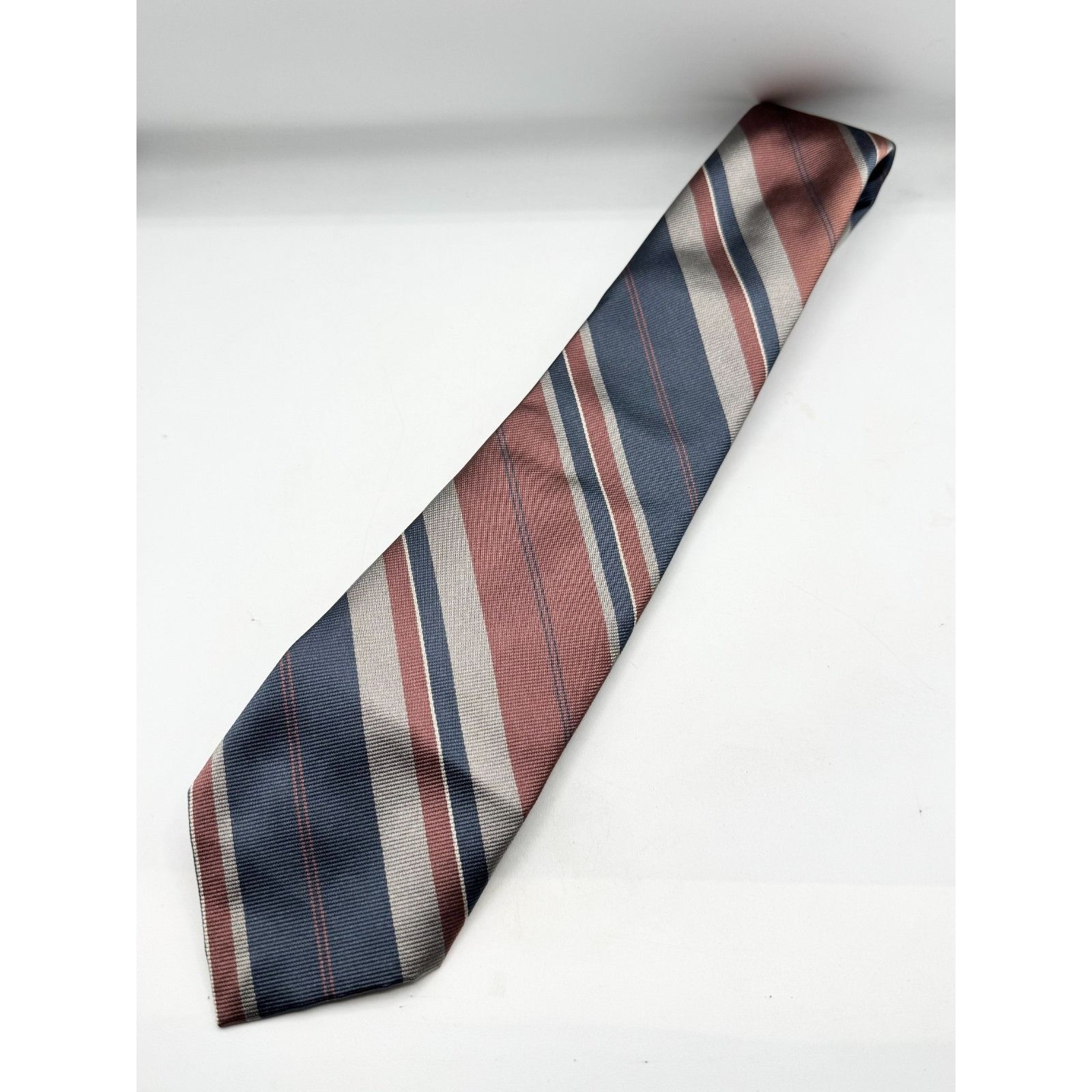 Chaps Vintage Chaps Ralph Lauren Stripe Silk Tie necktie Size ONE SIZE - 2 Thumbnail