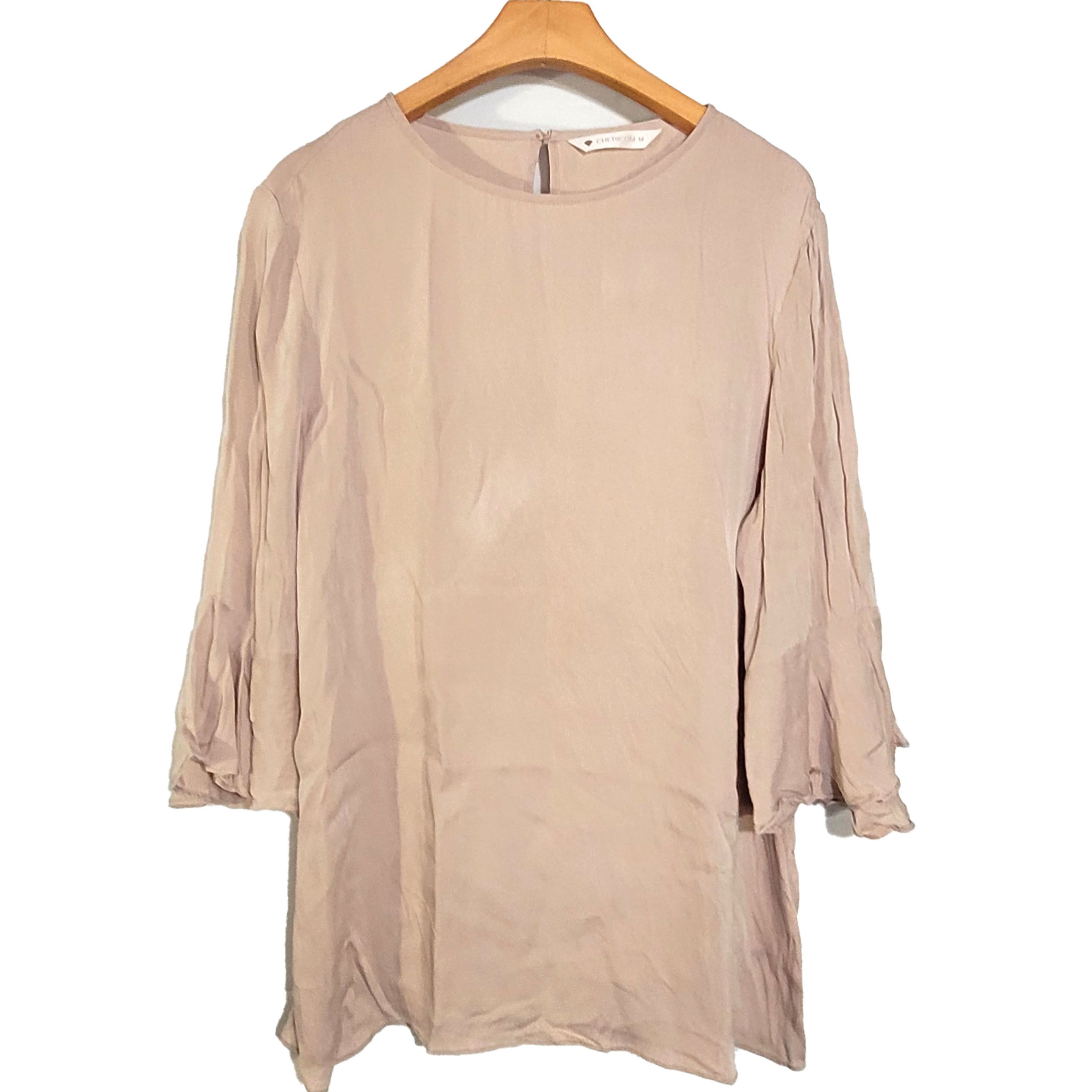 Other Women's Silk Size M Long Sleeve Top Shirt SBK176 Size M / US 6-8 / IT 42-44 - 1 Thumbnail