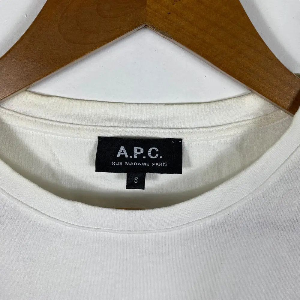 A.P.C. A.P.C. Paris Logo Made In Japan Tee Shirt Small Size Size US S / EU 44-46 / 1 - 5 Thumbnail