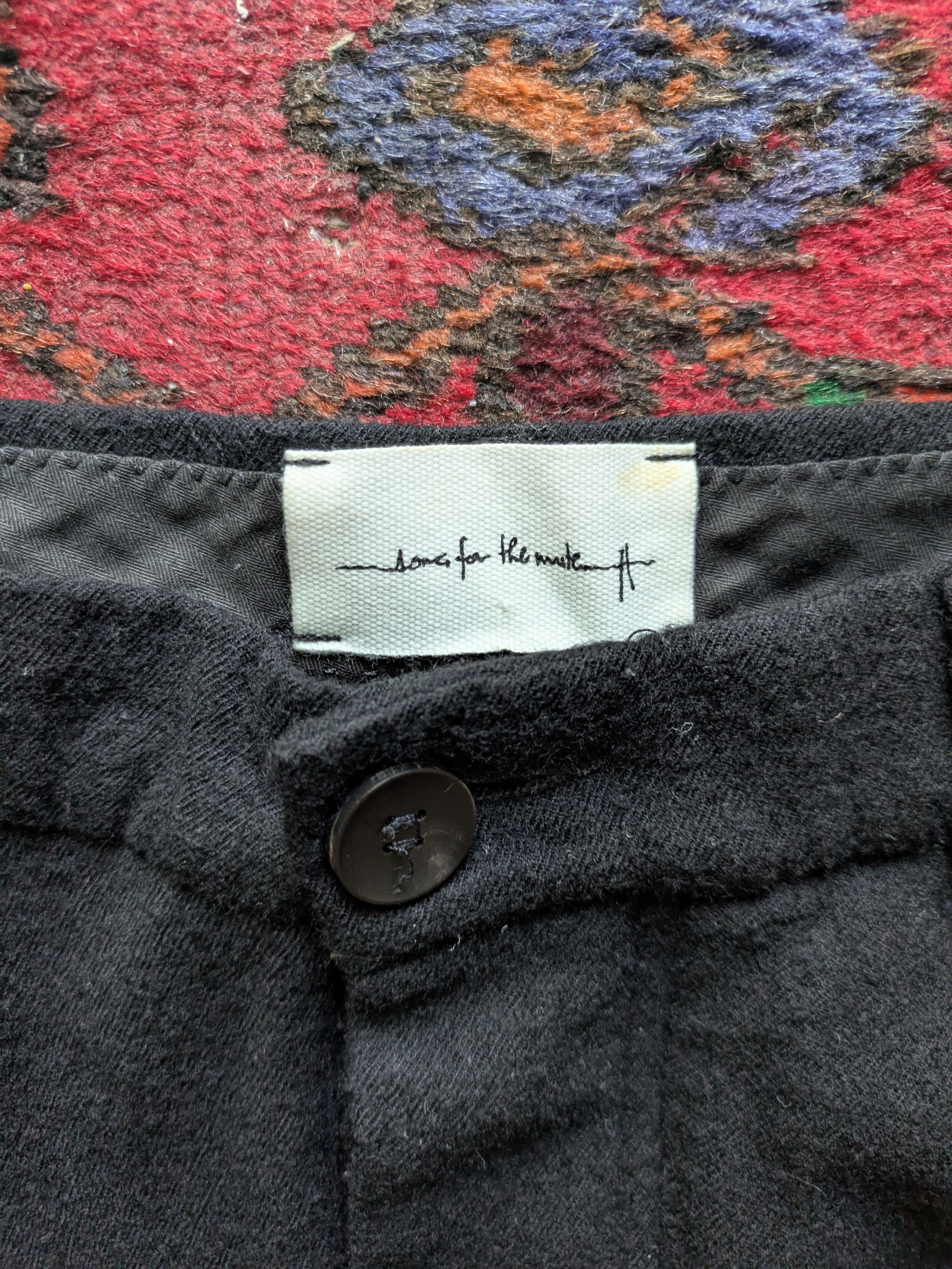 Song For The Mute Pleated Wool Pant / Jogger Size US 32 / EU 48 - 4 Thumbnail