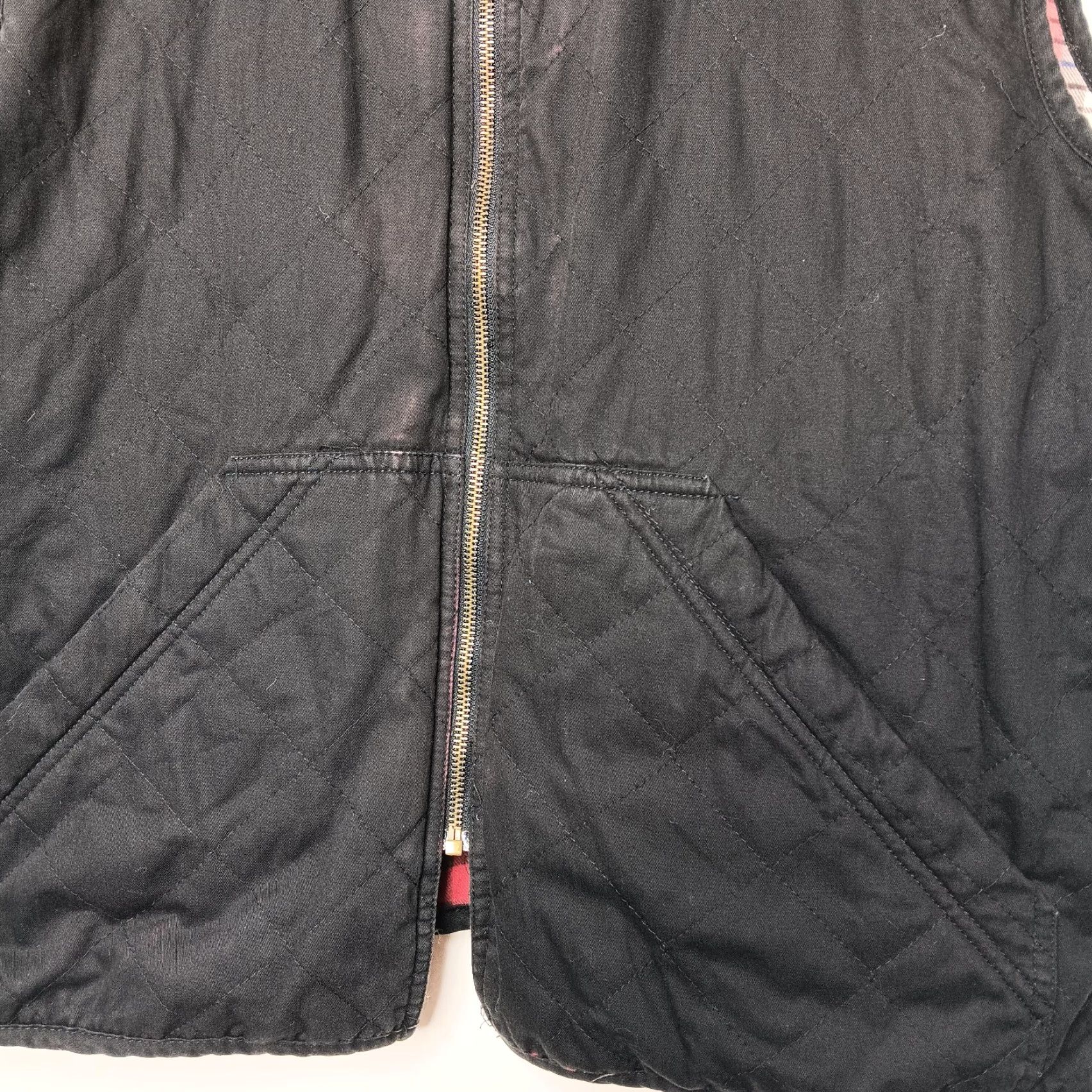 Marlboro Marlboro Vest Men Medium Flannel Reversible Black Quilted Zip Red Vintage READ Size US M / EU 48-50 / 2 - 4 Thumbnail