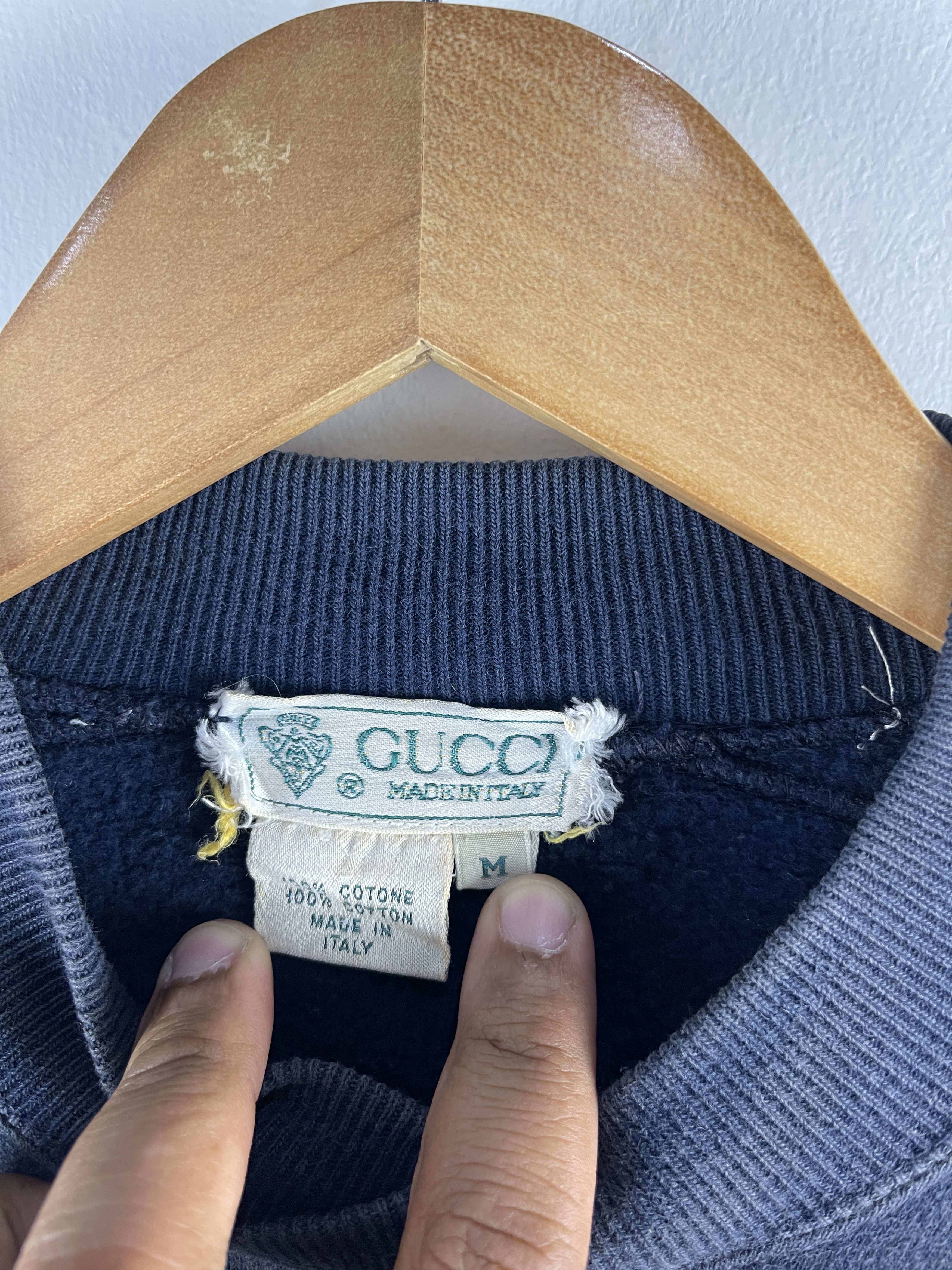Gucci Vintage 80s Gucci Golf Embroidered Crewneck Sweatshirt Size US M / EU 48-50 / 2 - 11 Thumbnail