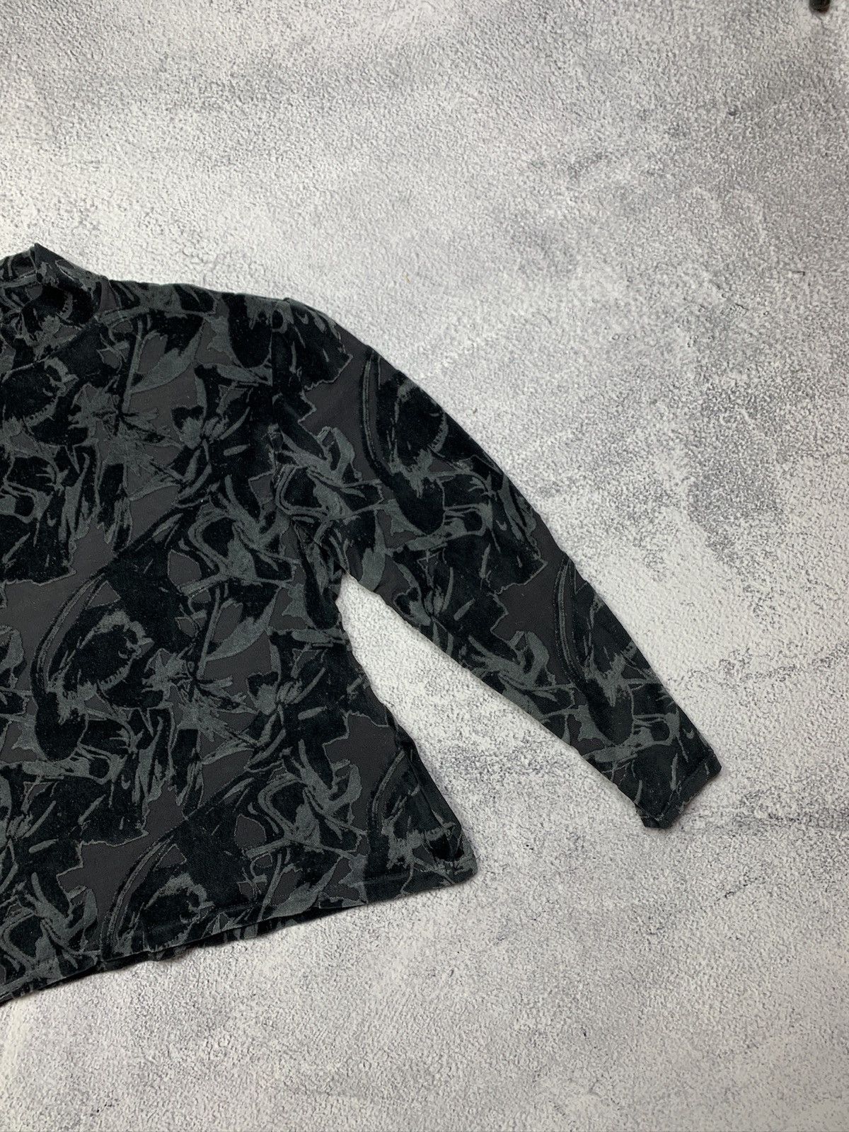 Thierry Mugler Thierry Mugler Women’s Black Top Size M Stretch 90s Y2K Size M / US 6-8 / IT 42-44 - 5 Thumbnail